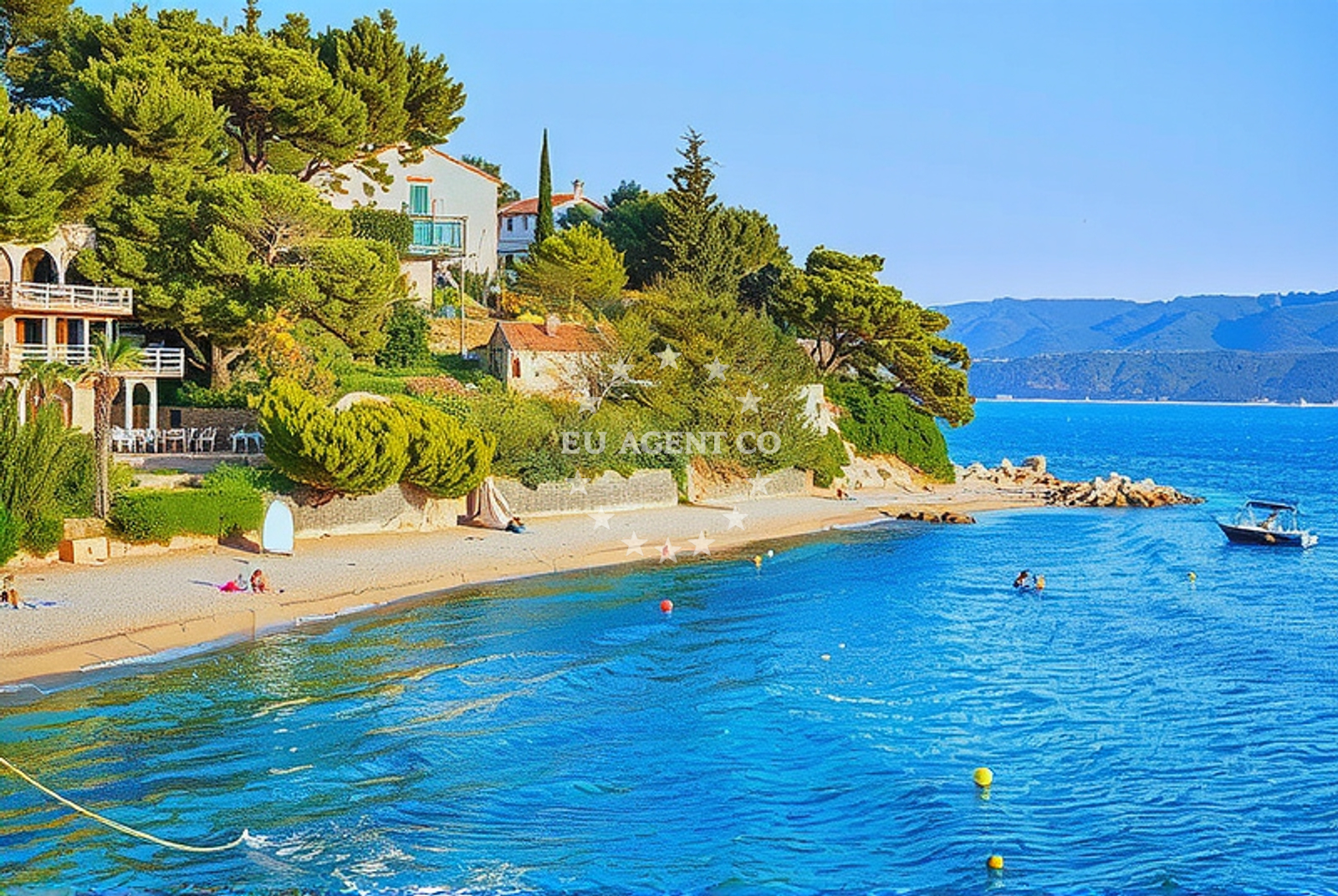 Additional view of Nemira beach in , Omiš