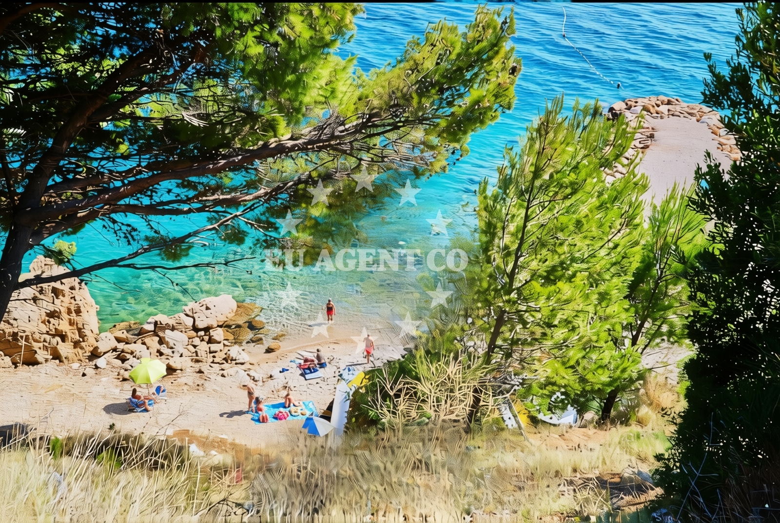 Additional view of Nemira jug, Omiš Beach in Nemira jug