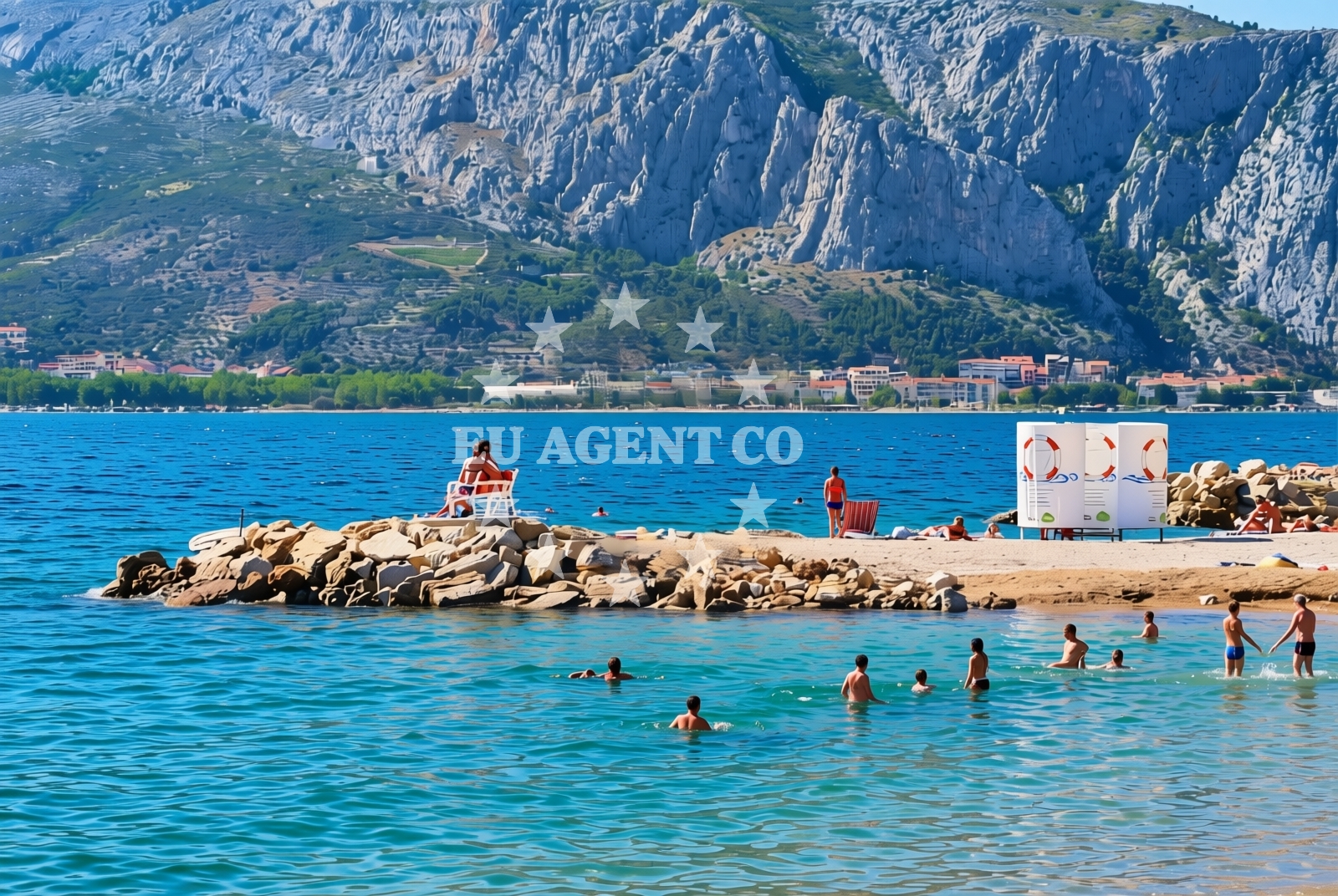 Additional view of Nemira sredina, Omiš Beach in Nemira sredina