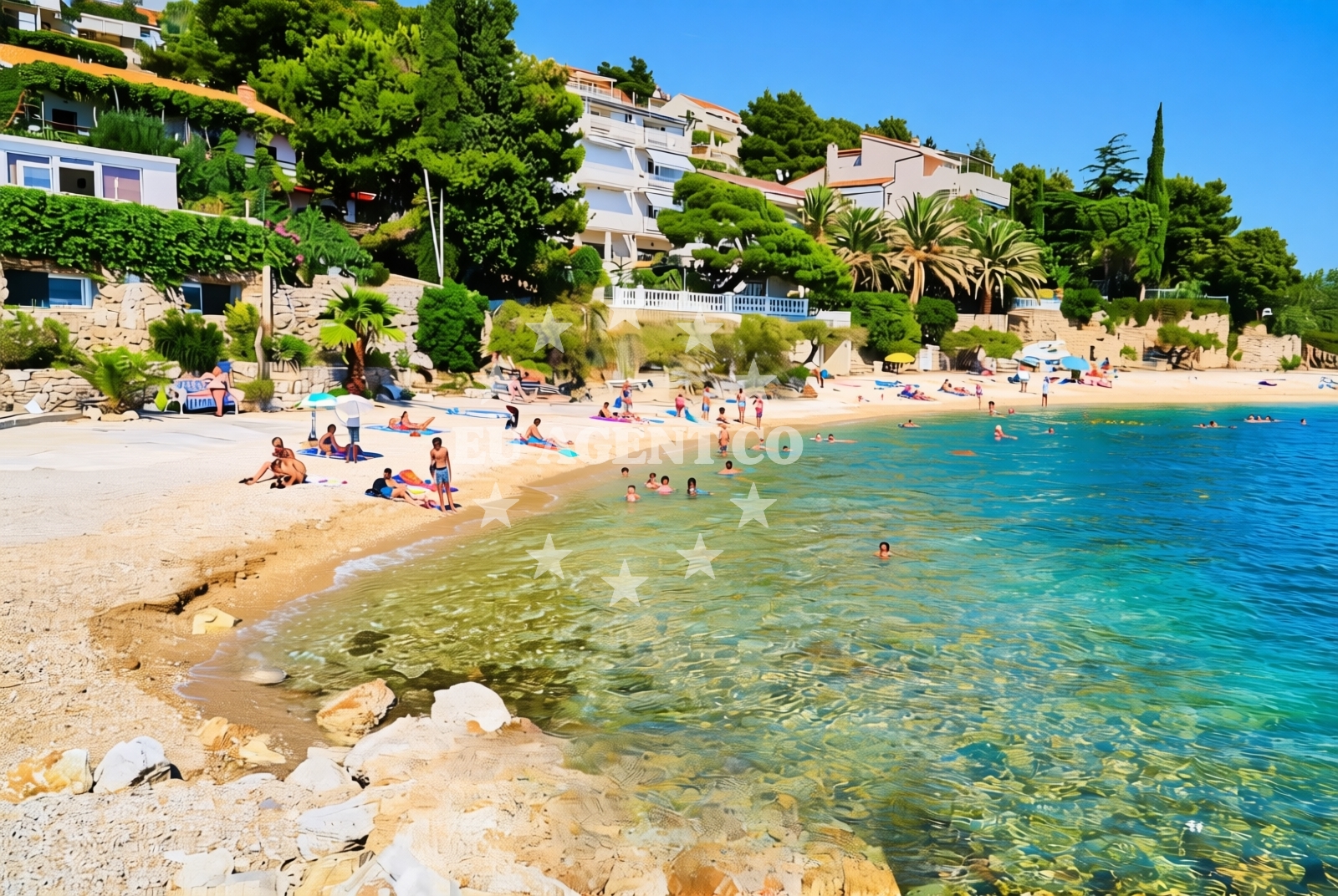 Additional view of Nemira sredina, Omiš Beach in Nemira sredina