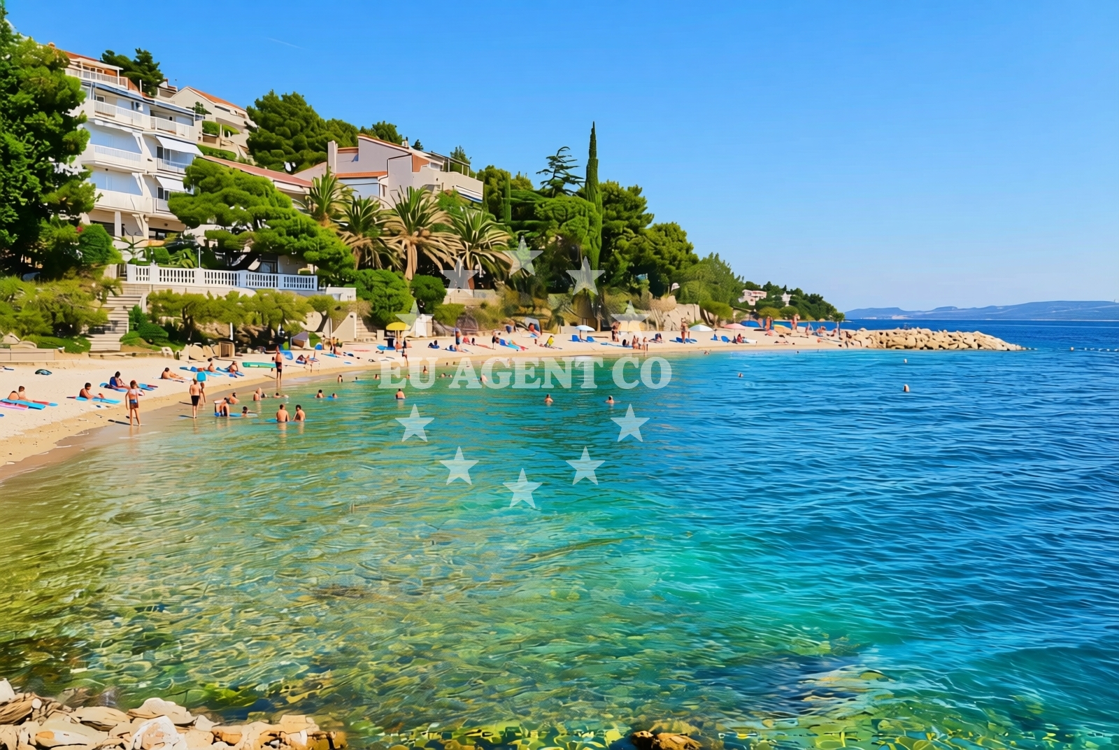 Additional view of Nemira sredina, Omiš Beach in Nemira sredina