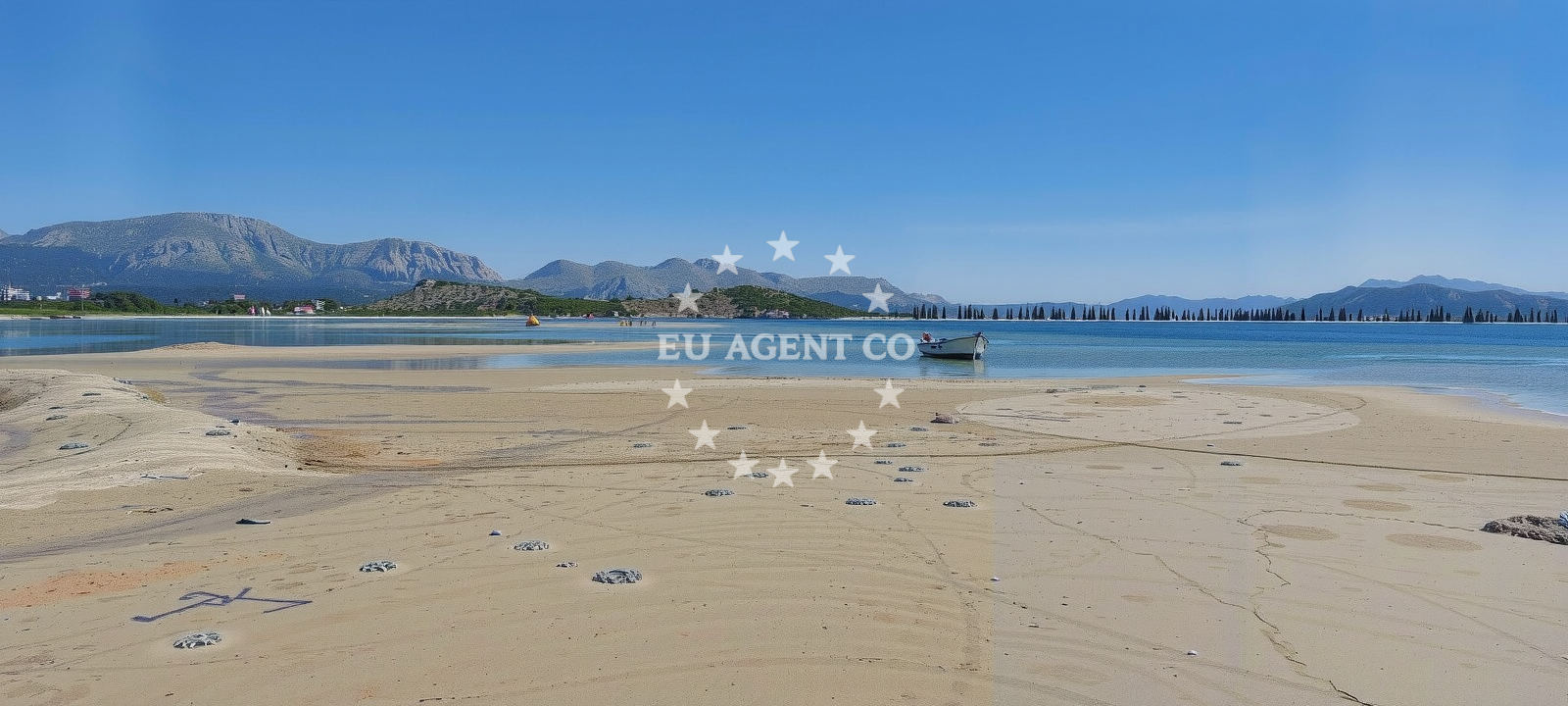 Beach facilities and surroundings at Neretva Delta Beach in Podjaruga 4A, Komin
