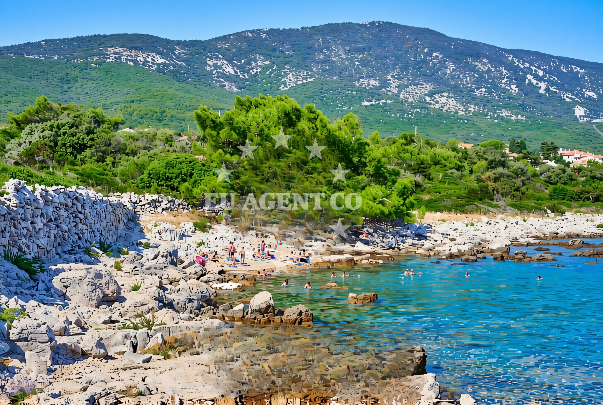 Overview of Nerezine (Lošinj): beaches and coves (23) in Nerezine (Lošinj)