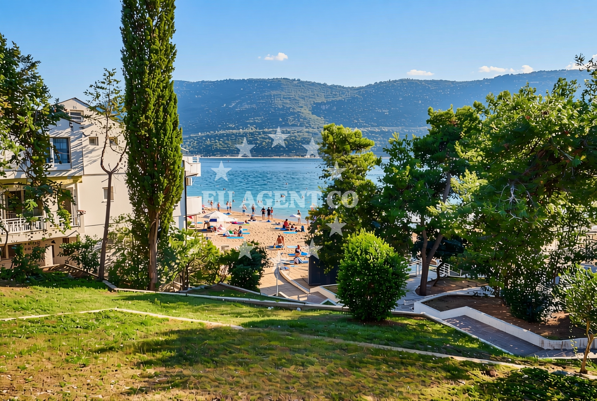 Sea and coastal view of Neum: beaches and coves (9) in Neum