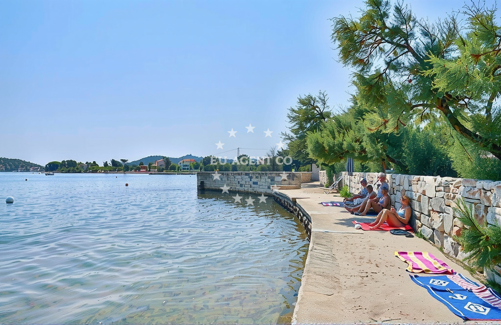 Beach facilities and surroundings at Neviđane (Pašman): beaches and coves (1) in Neviđane (Pašman)