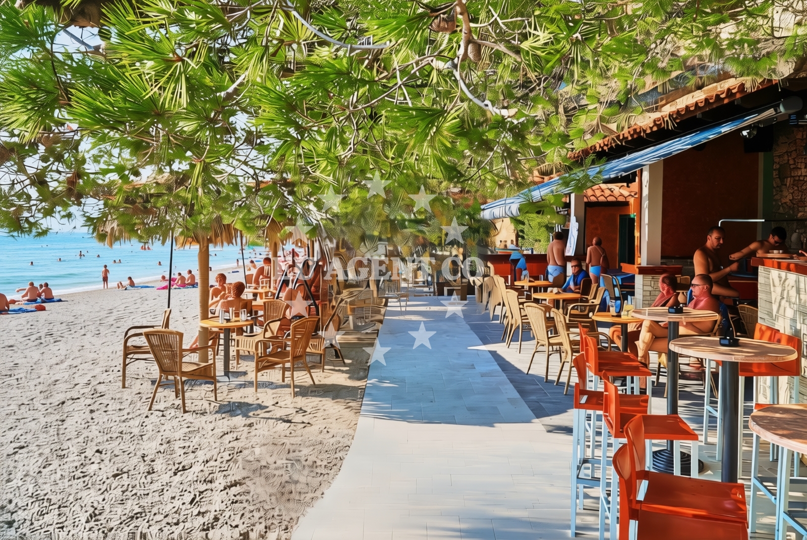 Additional view of Nikolina, Baška Voda Beach in Nikolina