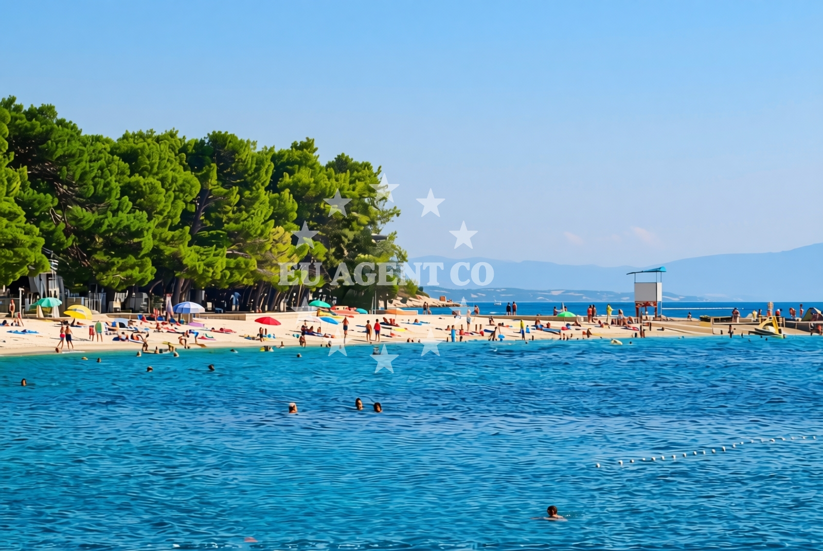 Additional view of Nikolina, Baška Voda Beach in Nikolina