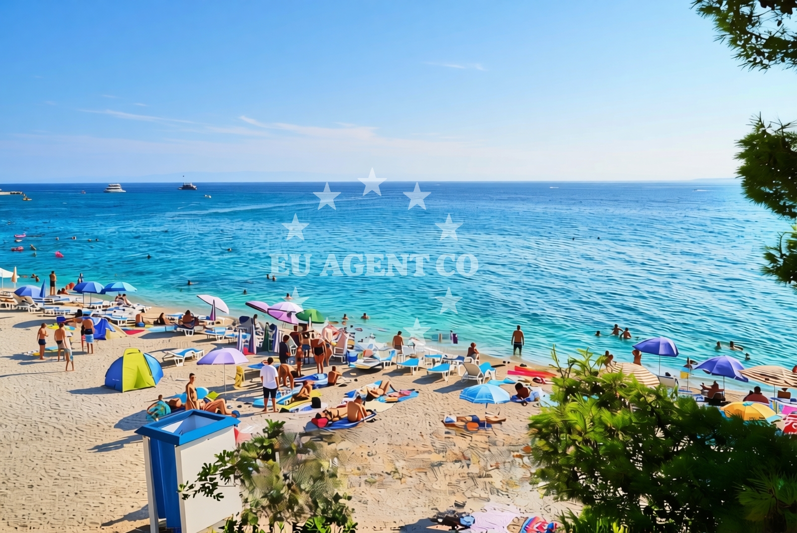 Additional view of Nikolina, Baška Voda Beach in Nikolina