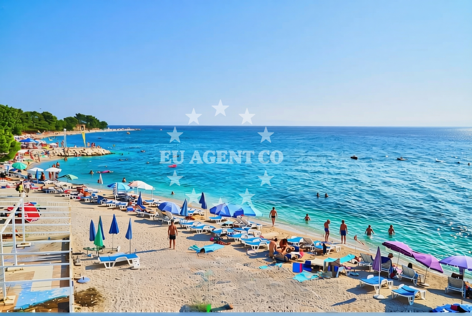 Additional view of Nikolina, Baška Voda Beach in Nikolina