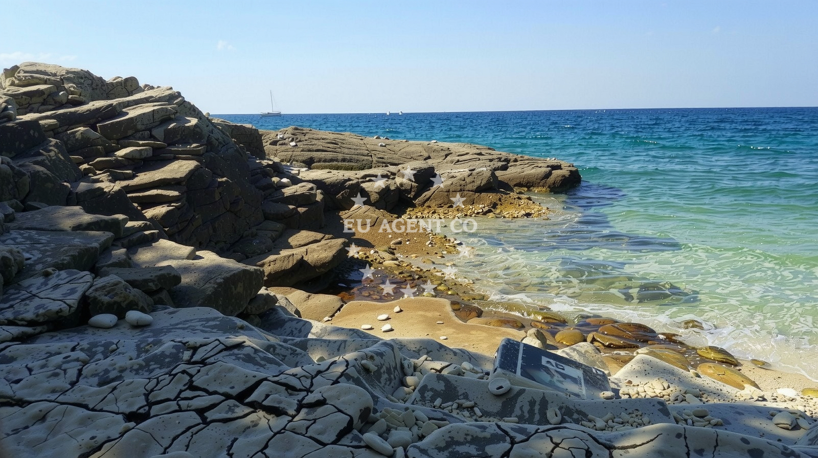 Beach facilities and surroundings at Njive beach in 218 Selo 1, Premantura