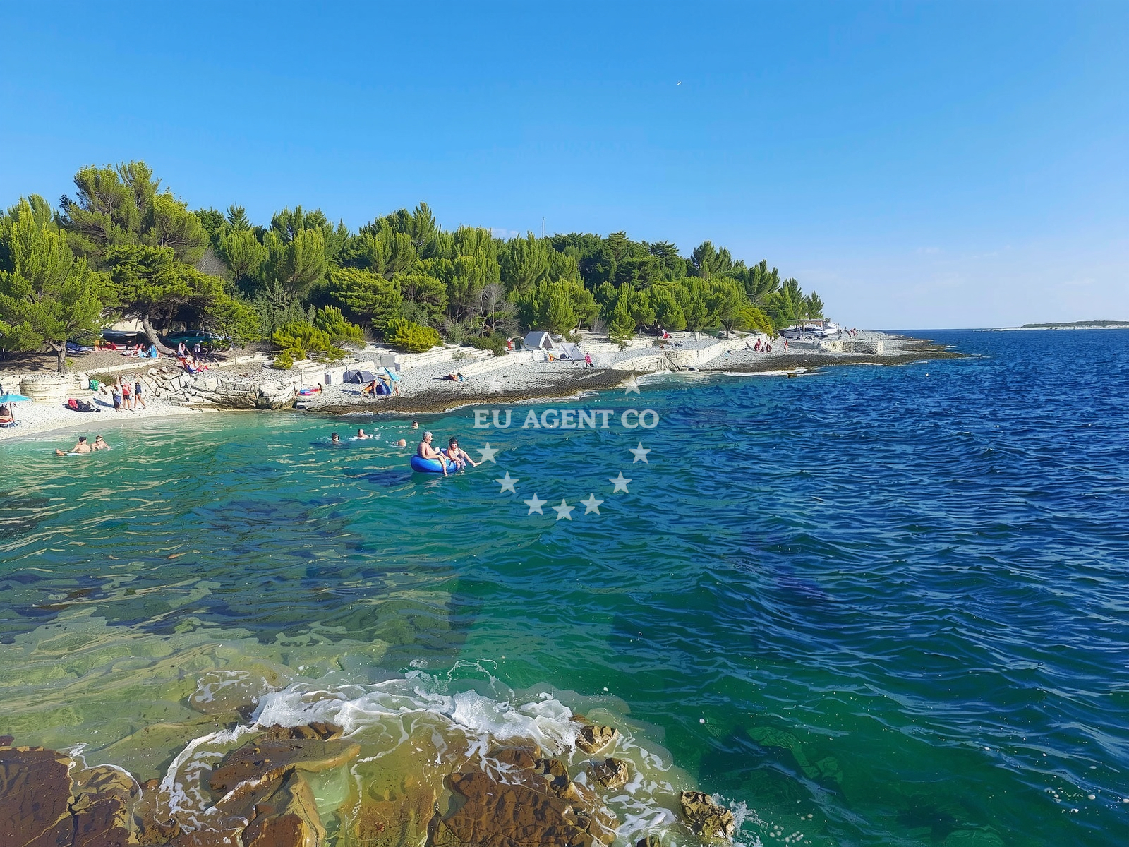 Additional view of Njive beach in 218 Selo 1, Premantura