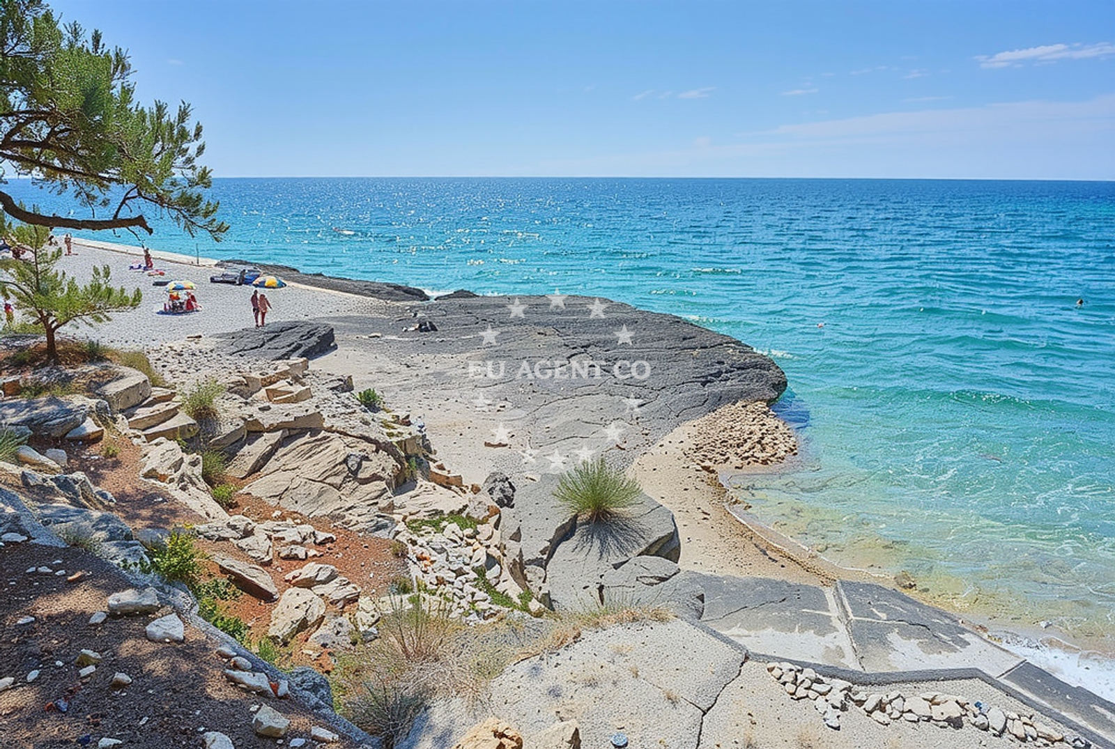 Additional view of Njive beach in 218 Selo 1, Premantura