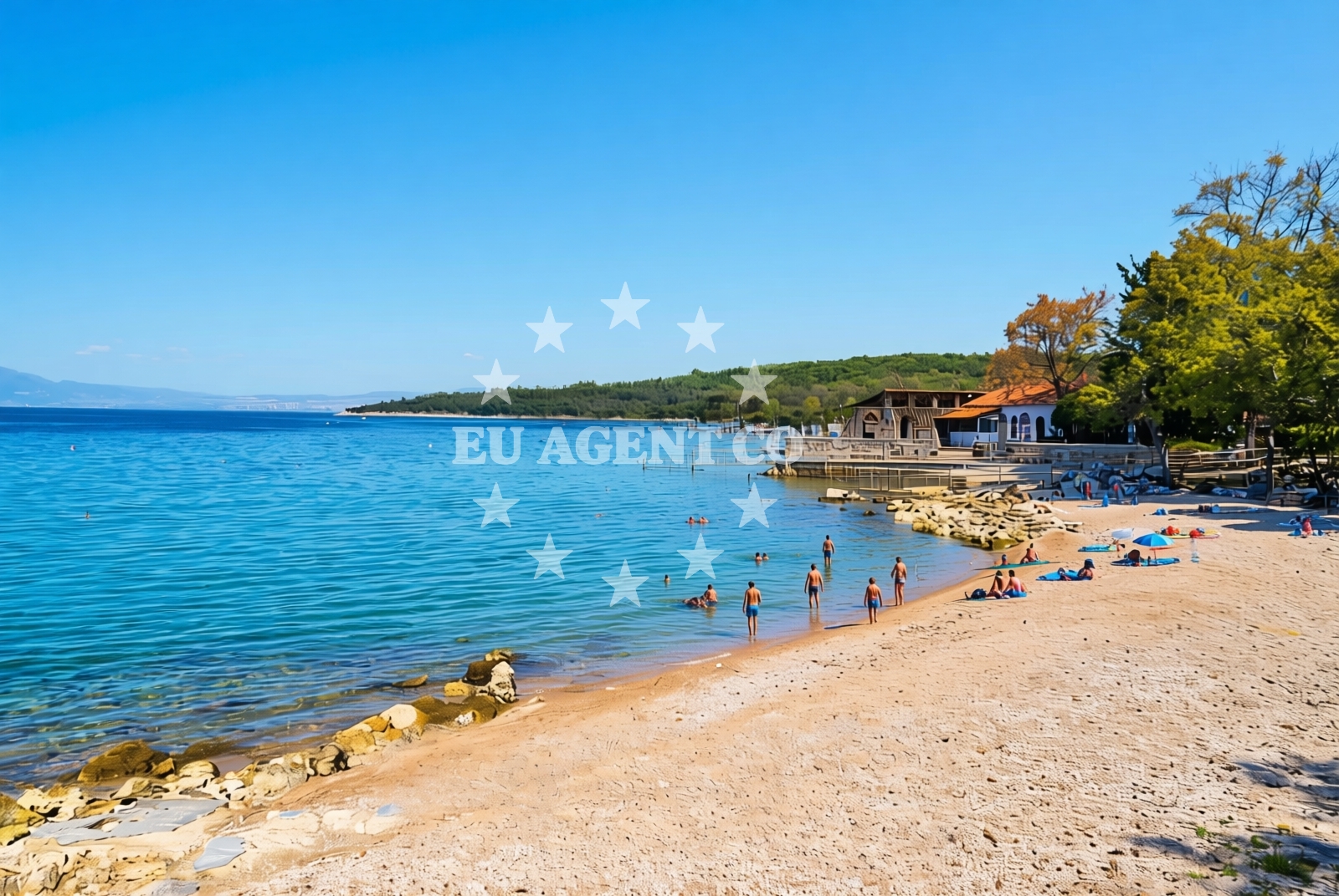Overview of Njivice (Krk): beaches and coves (6) in Njivice (Krk)