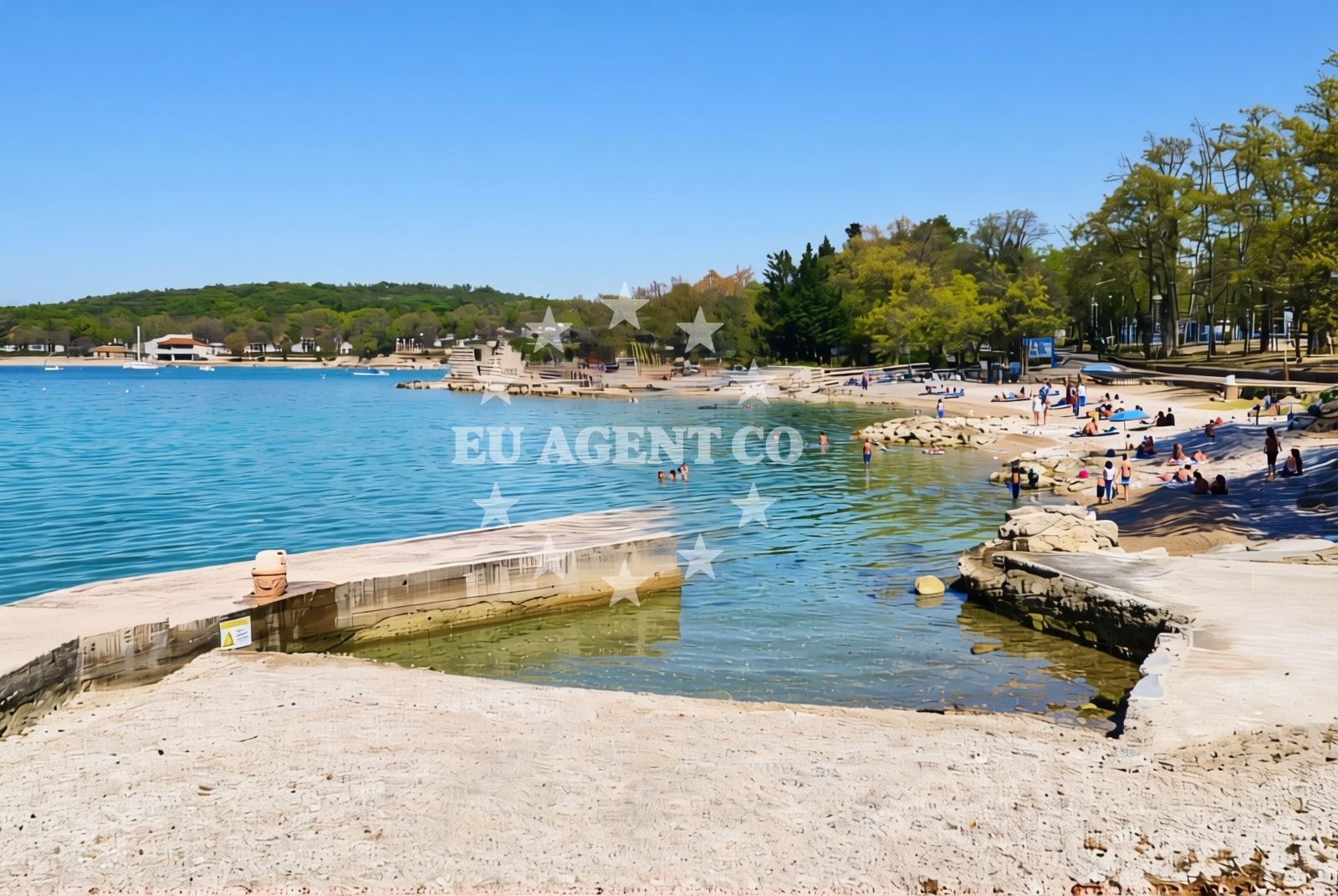 Additional view of Njivice (Krk): beaches and coves (6) in Njivice (Krk)