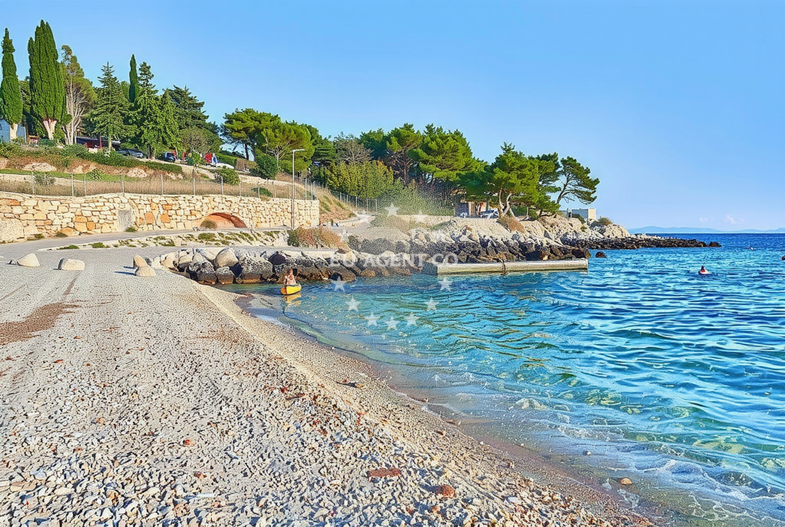 Additional view of Notos Hvar beach in Milna 3rd floor, Milna