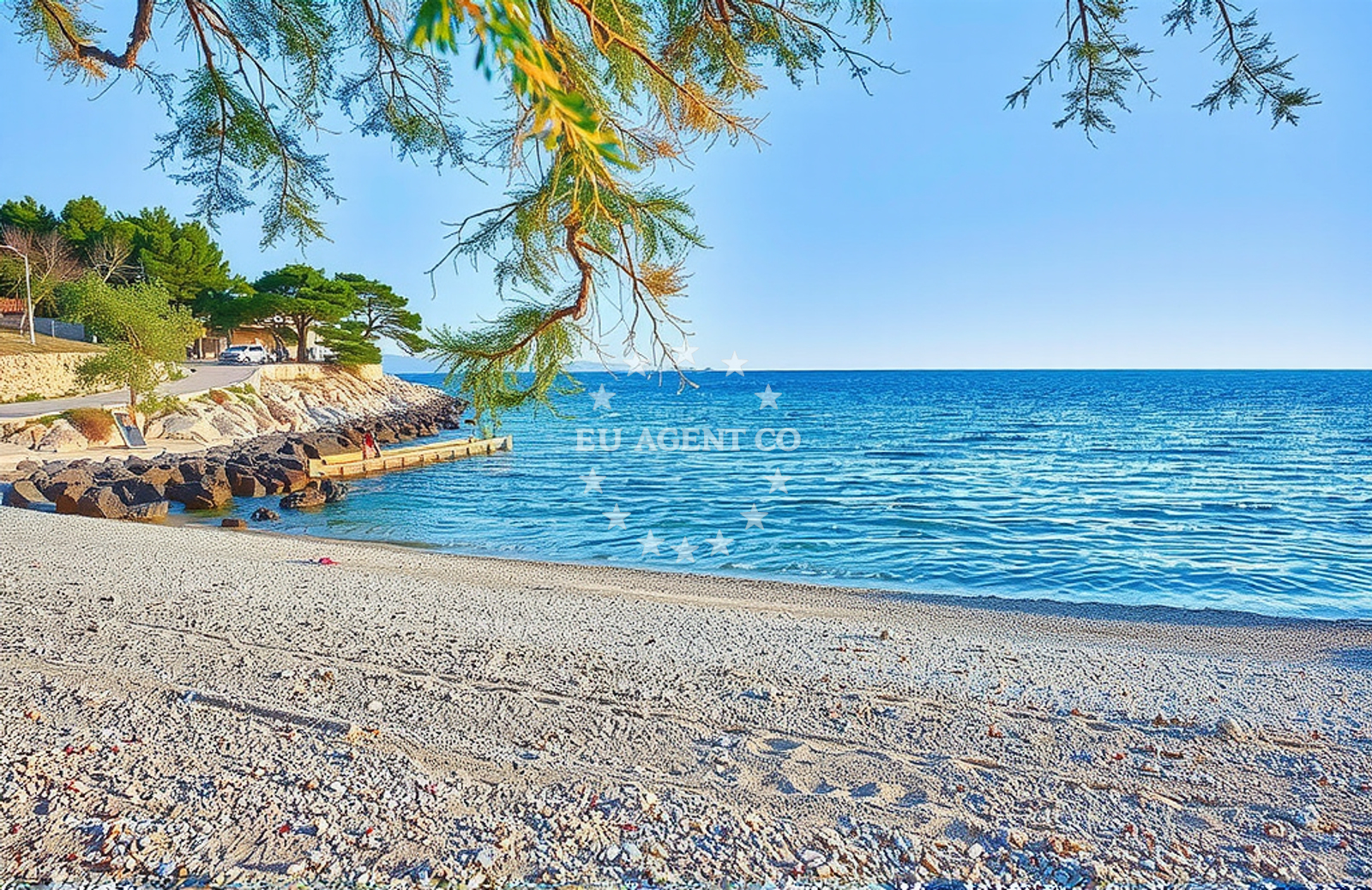 Additional view of Notos Hvar beach in Milna 3rd floor, Milna