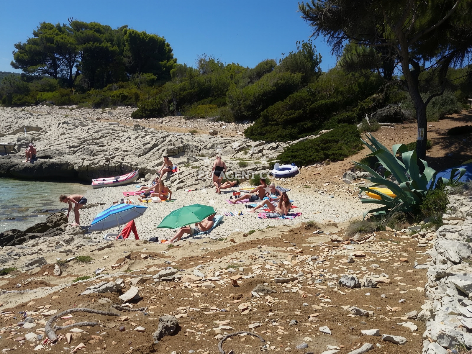 Additional view of Nova beach in Uvala Široka bb, Vela Luka