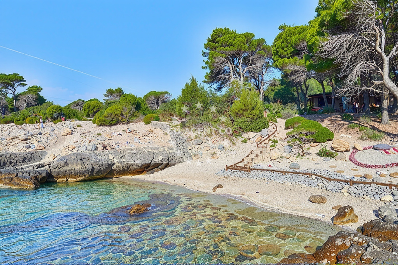Additional view of Nova beach in Uvala Široka bb, Vela Luka
