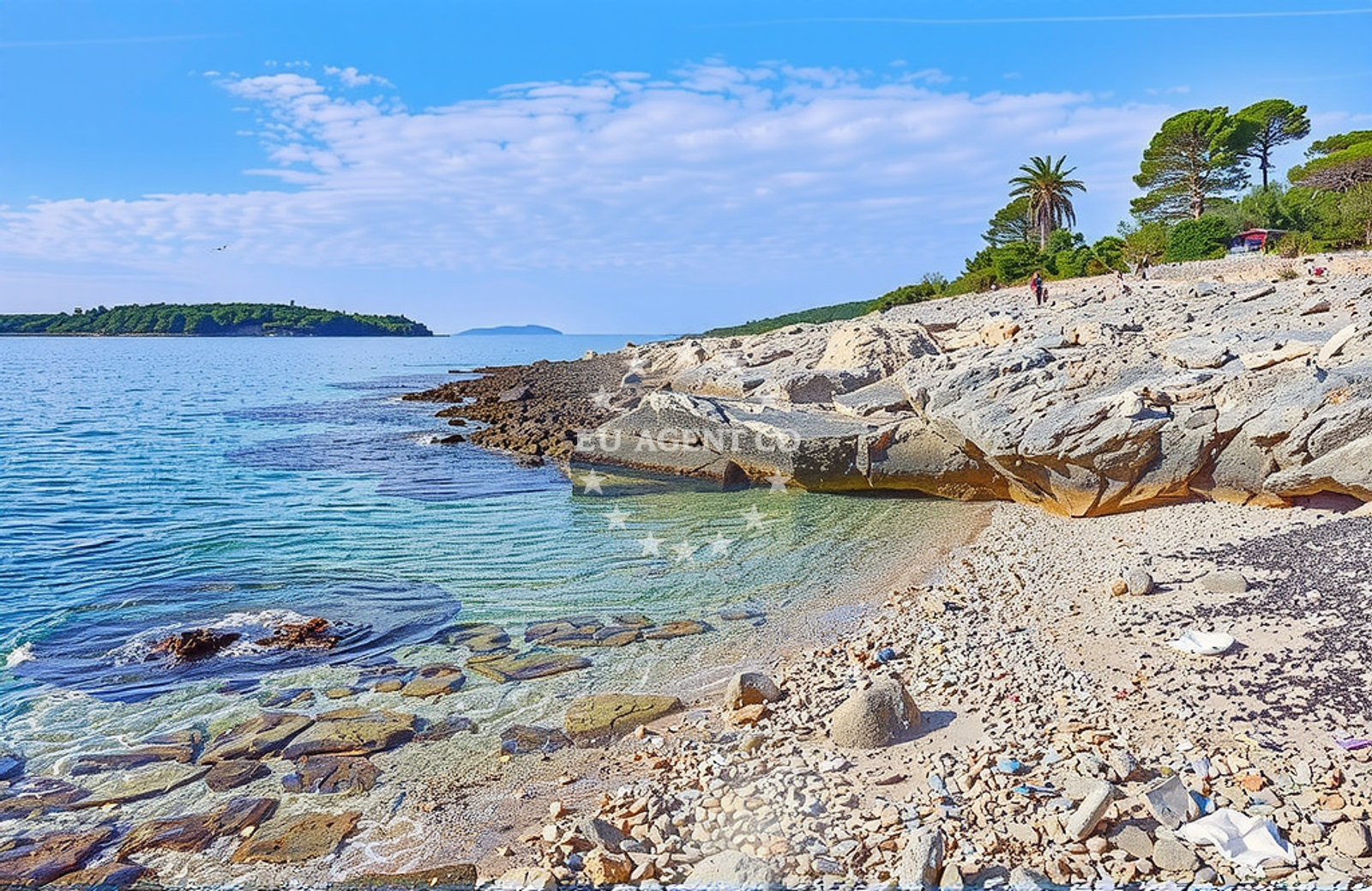 Additional view of Nova beach in Uvala Široka bb, Vela Luka