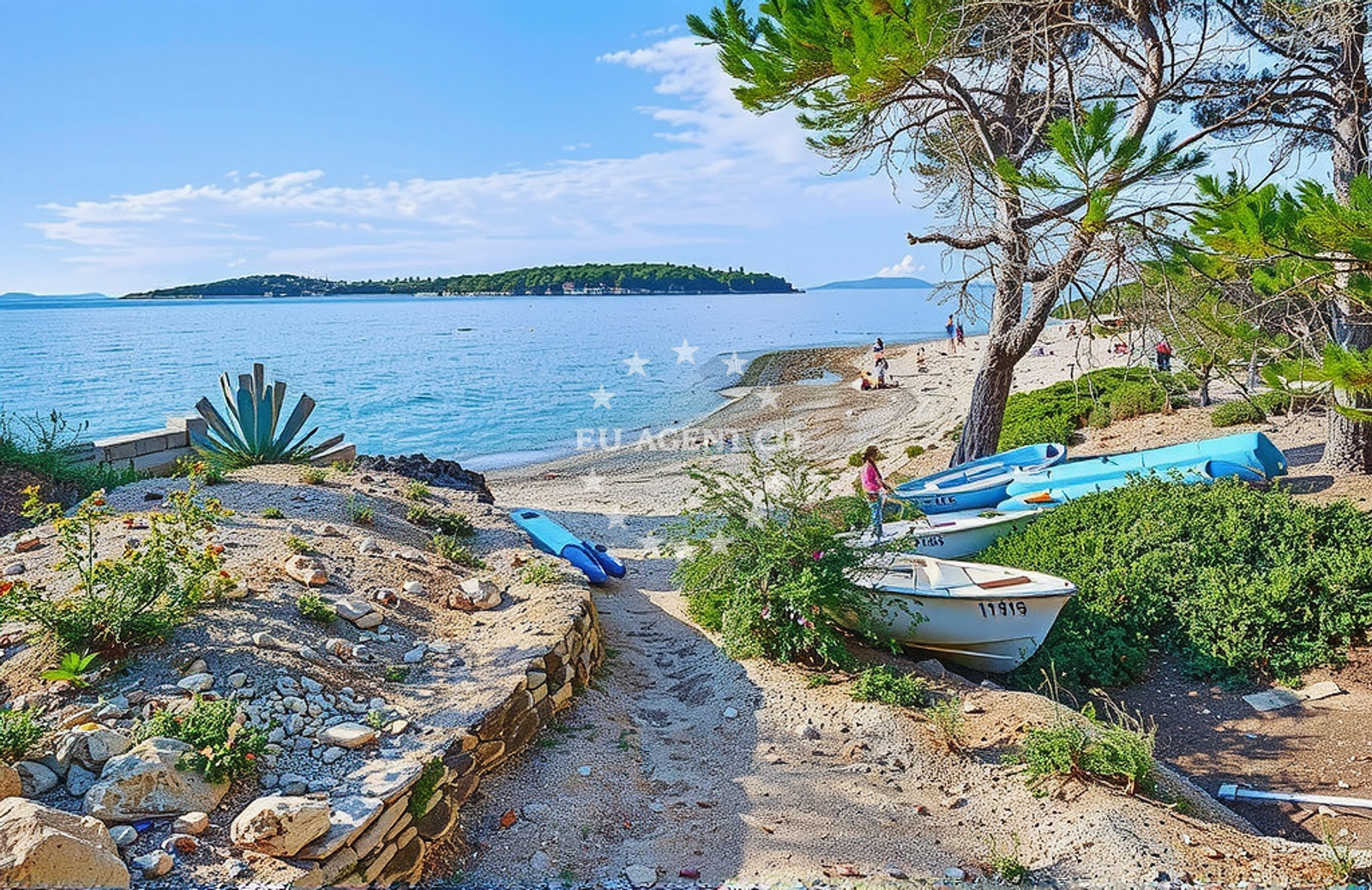 Additional view of Nova beach in Uvala Široka bb, Vela Luka