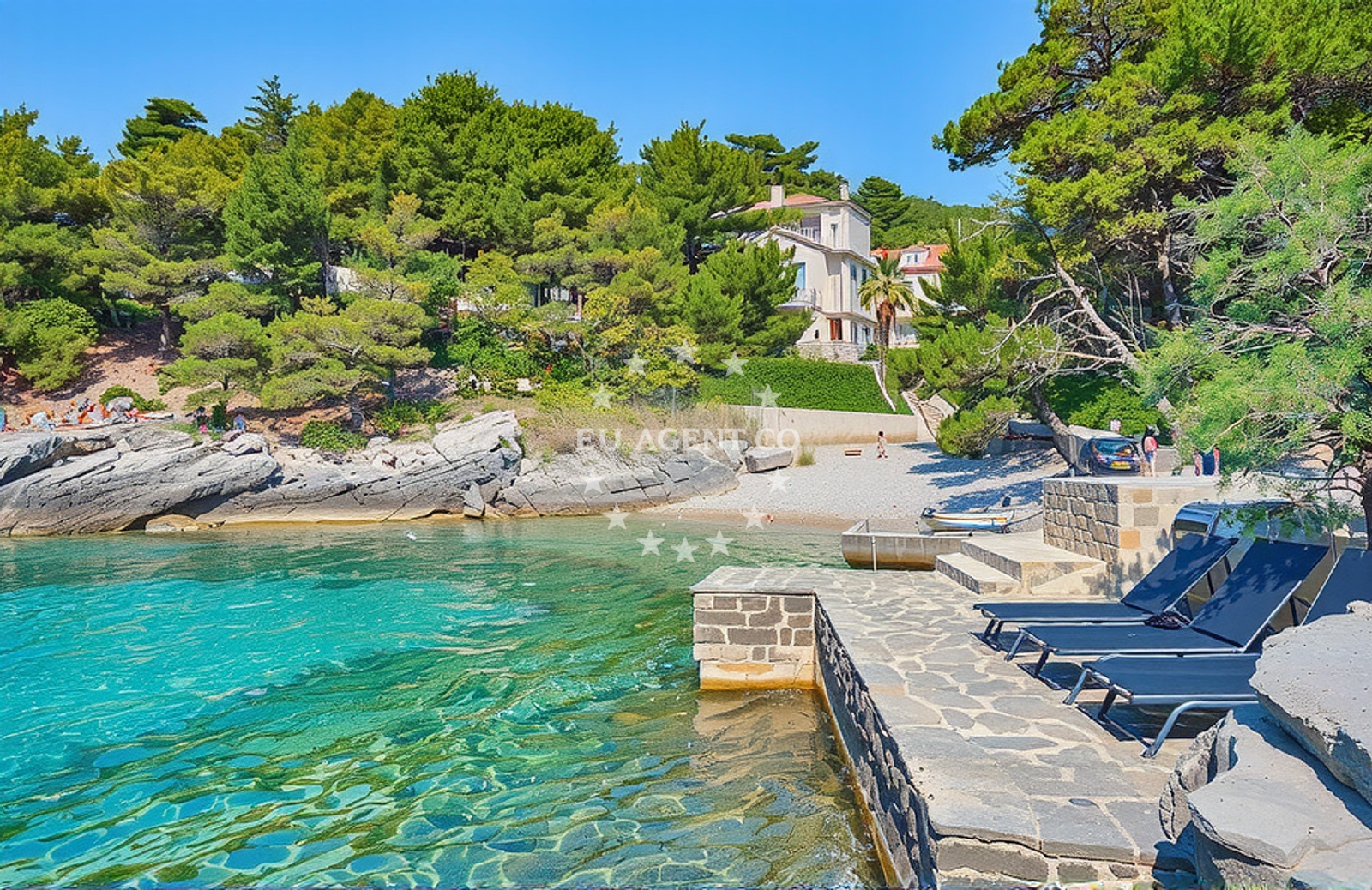 Additional view of Nova Brac beach in Put ružmarina 13, Selca