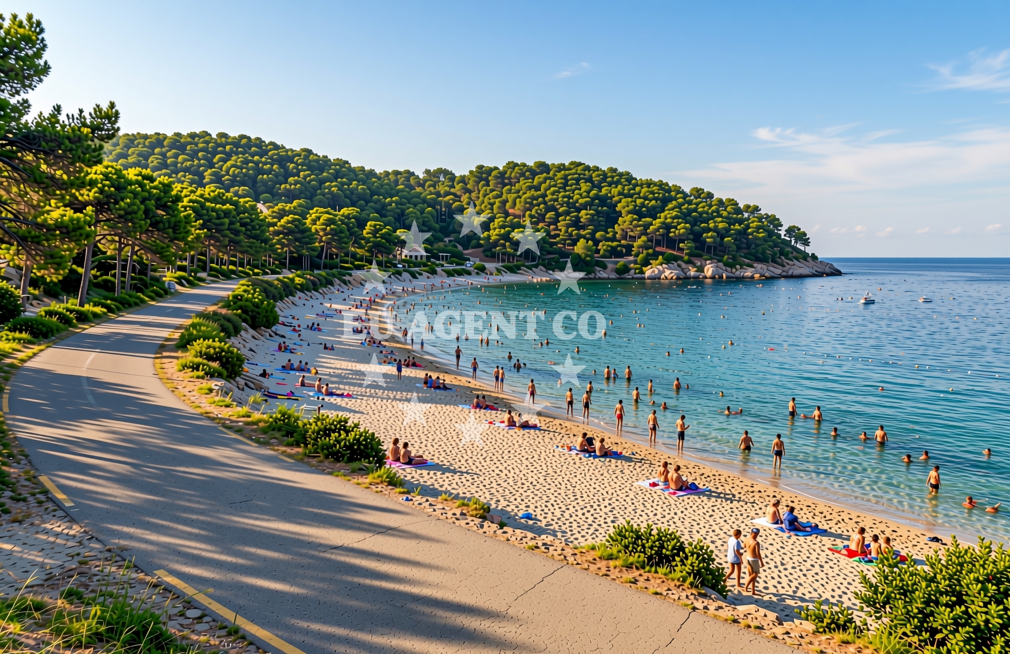 Additional view of Nova Poštica istok, Vrboska (Hvar) Beach in Nova Poštica istok