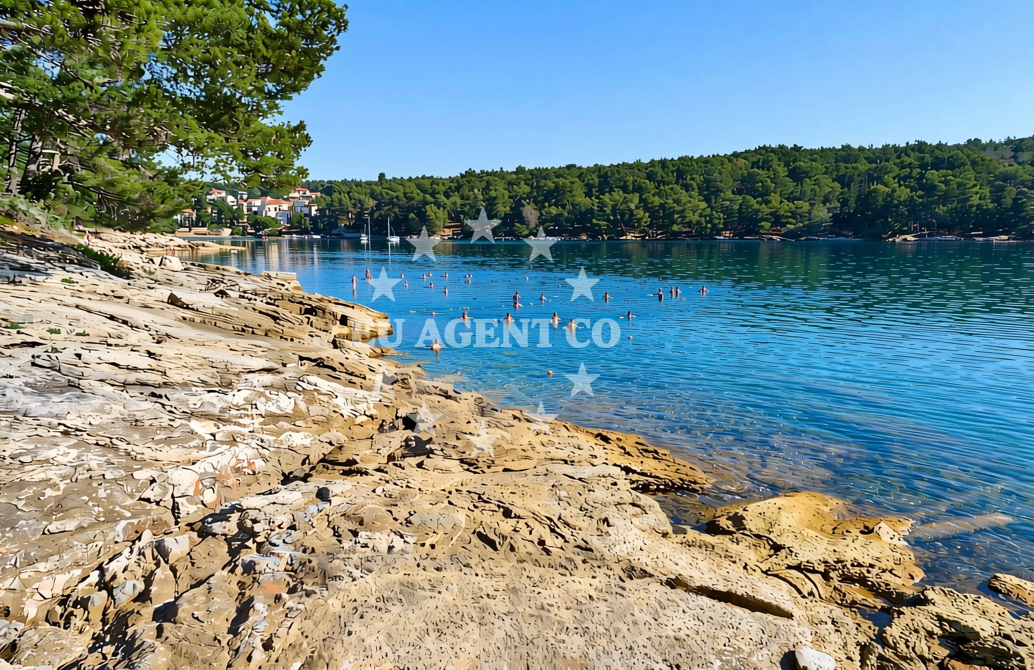 Additional view of Nova Poštica sredina, Vrboska (Hvar) Beach in Nova Poštica sredina
