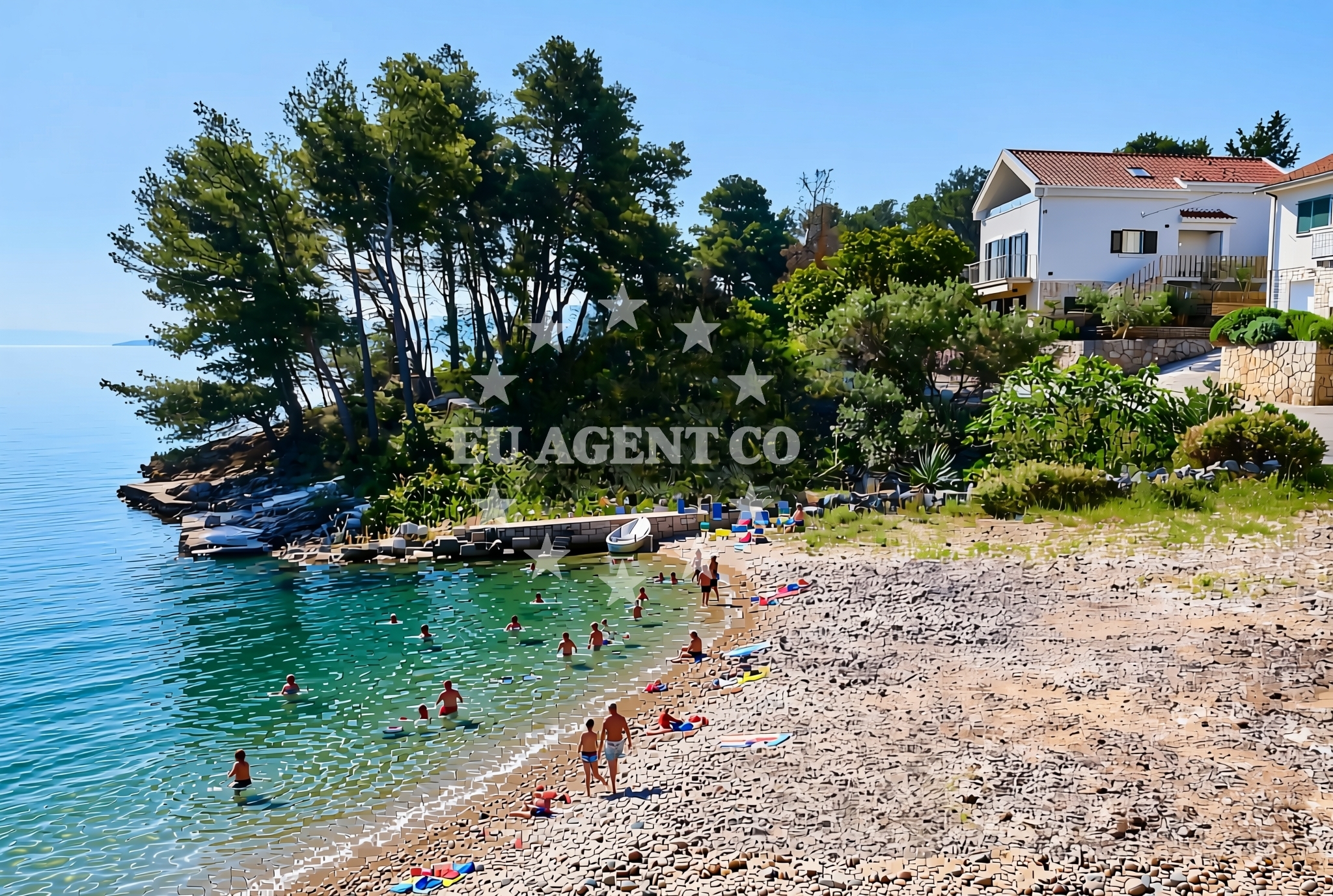 Additional view of Nova Poštica sredina, Vrboska (Hvar) Beach in Nova Poštica sredina