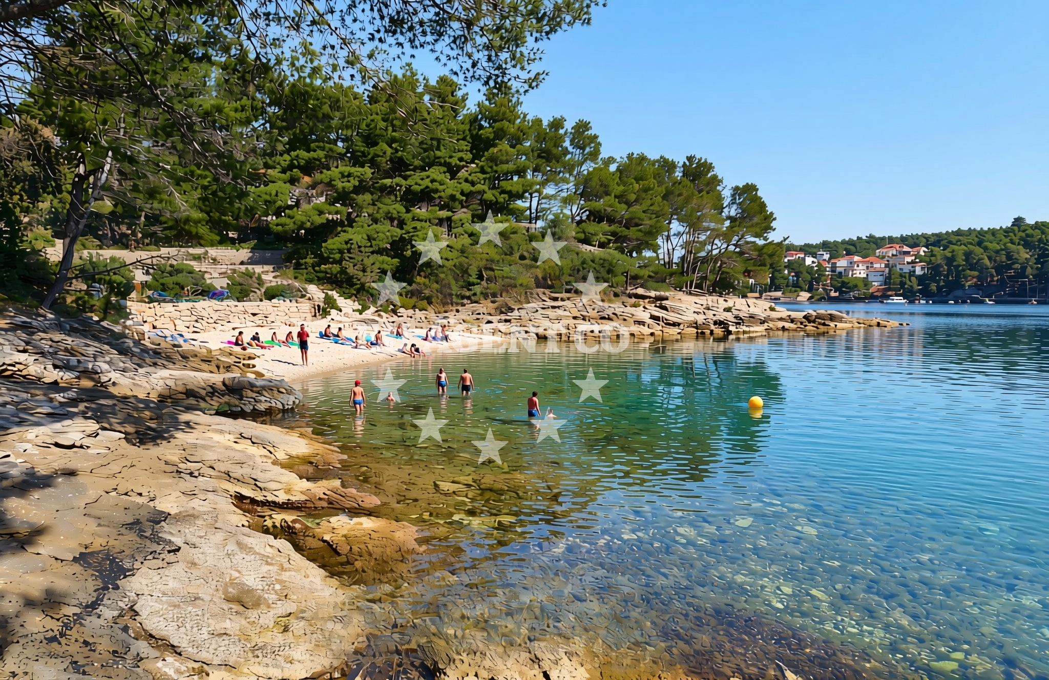 Additional view of Nova Poštica zapad, Vrboska (Hvar) Beach in Nova Poštica zapad
