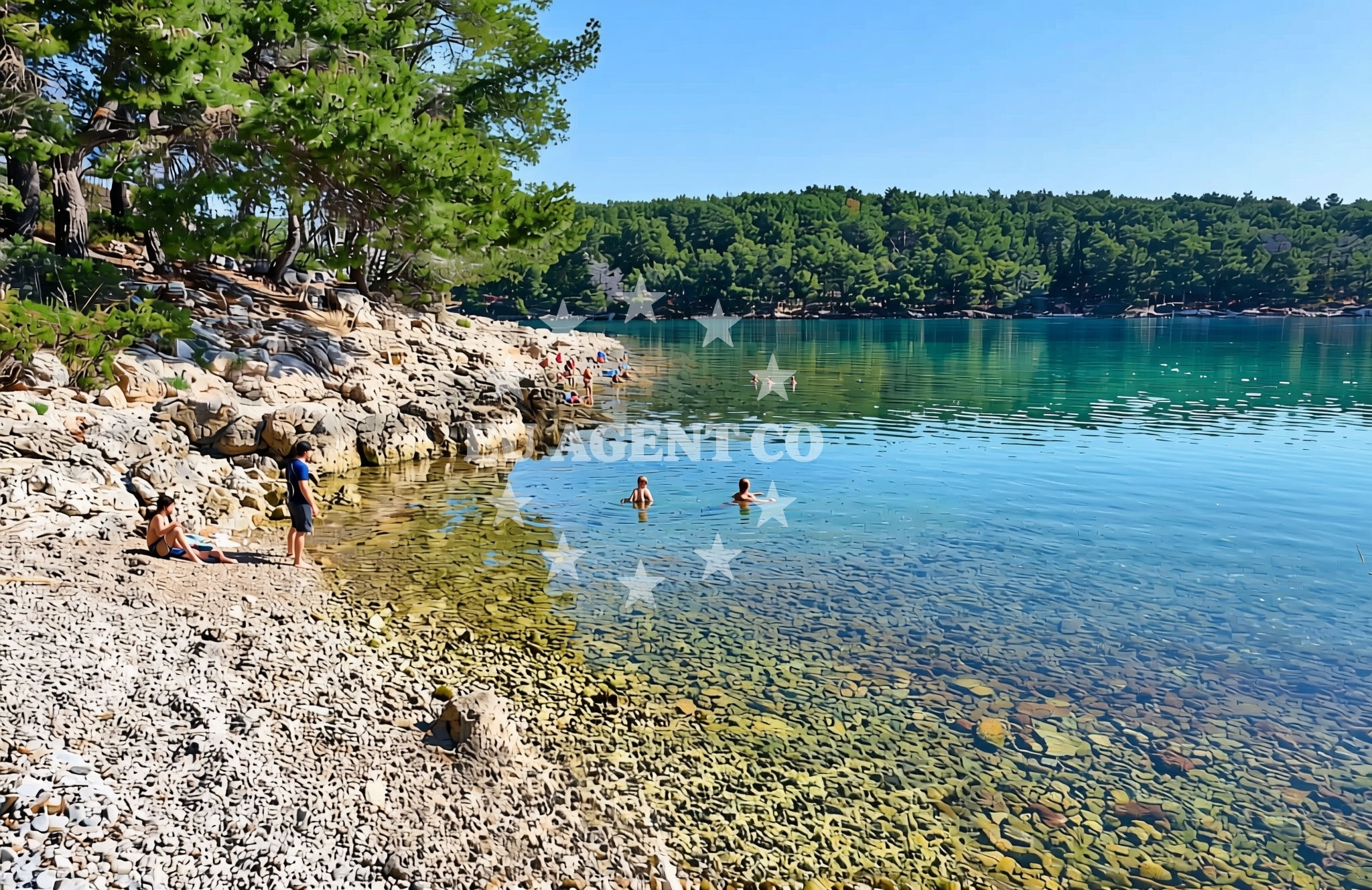 Additional view of Nova Poštica zapad, Vrboska (Hvar) Beach in Nova Poštica zapad