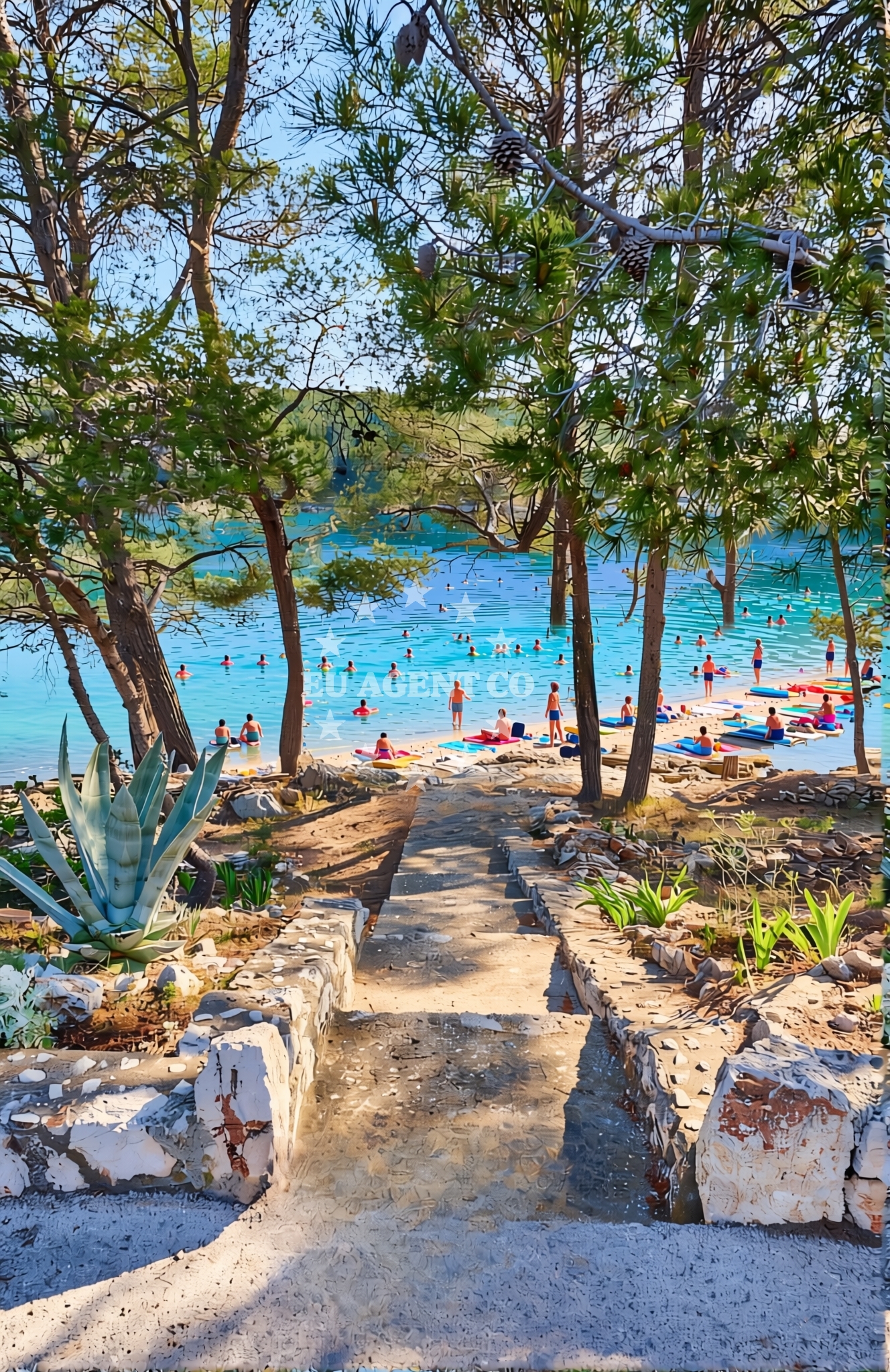 Additional view of Nova Poštica zapad, Vrboska (Hvar) Beach in Nova Poštica zapad