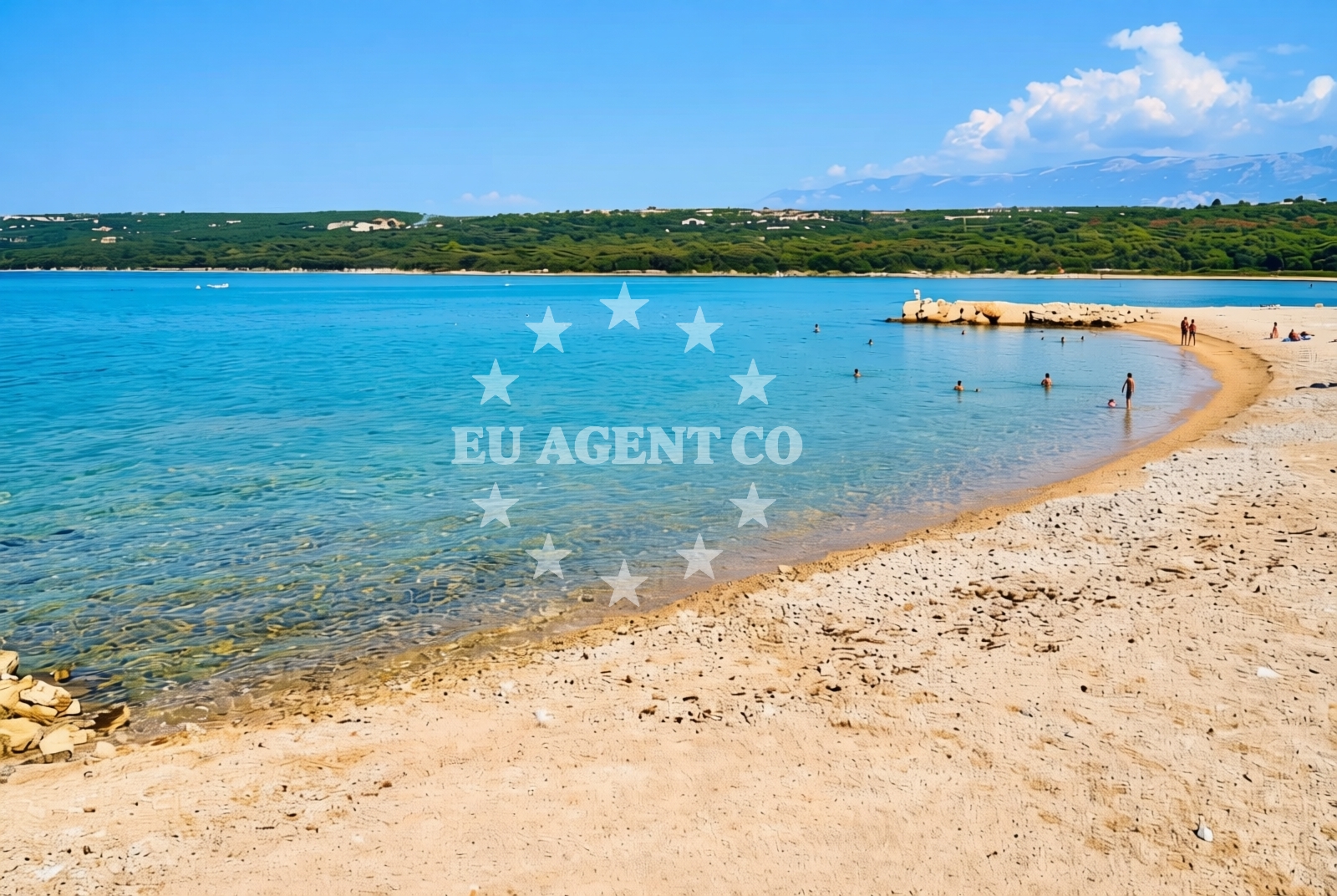Overview of Novalja (Pag): beaches and coves (18) in Novalja (Pag)