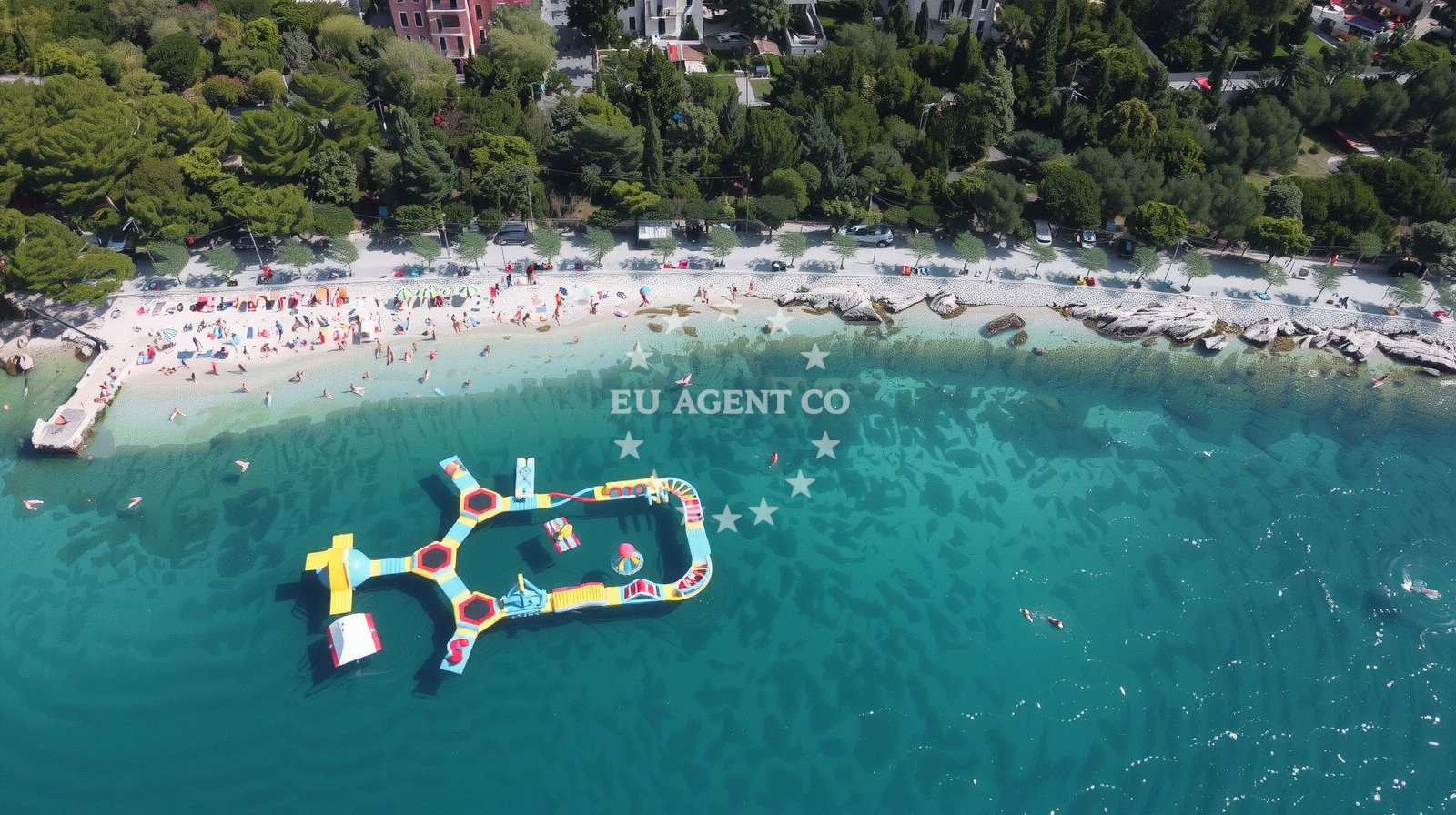 Additional view of Novi beach in 20 Ulica kralja Tomislava, Novi Vinodolski