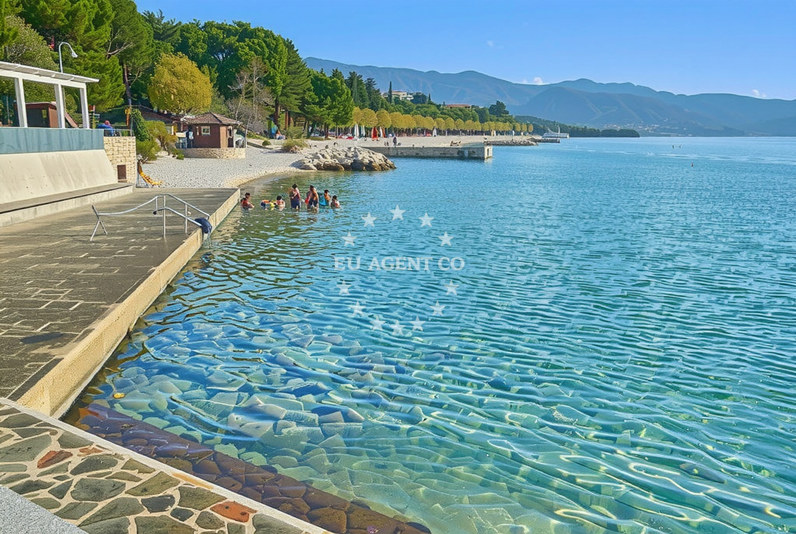 Additional view of Novi beach in 20 Ulica kralja Tomislava, Novi Vinodolski