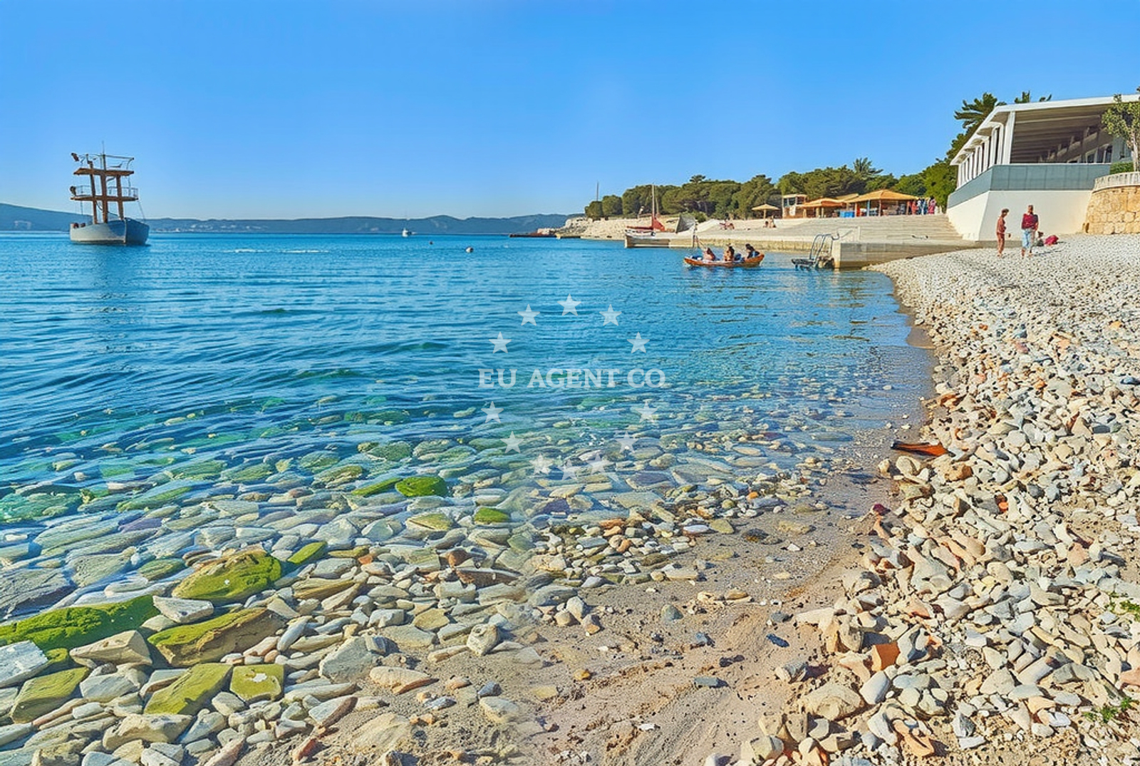Additional view of Novi beach in 20 Ulica kralja Tomislava, Novi Vinodolski