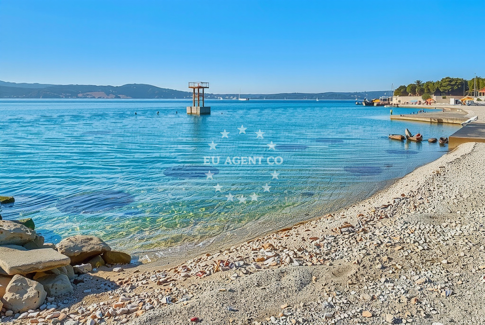 Additional view of Novi beach in 20 Ulica kralja Tomislava, Novi Vinodolski