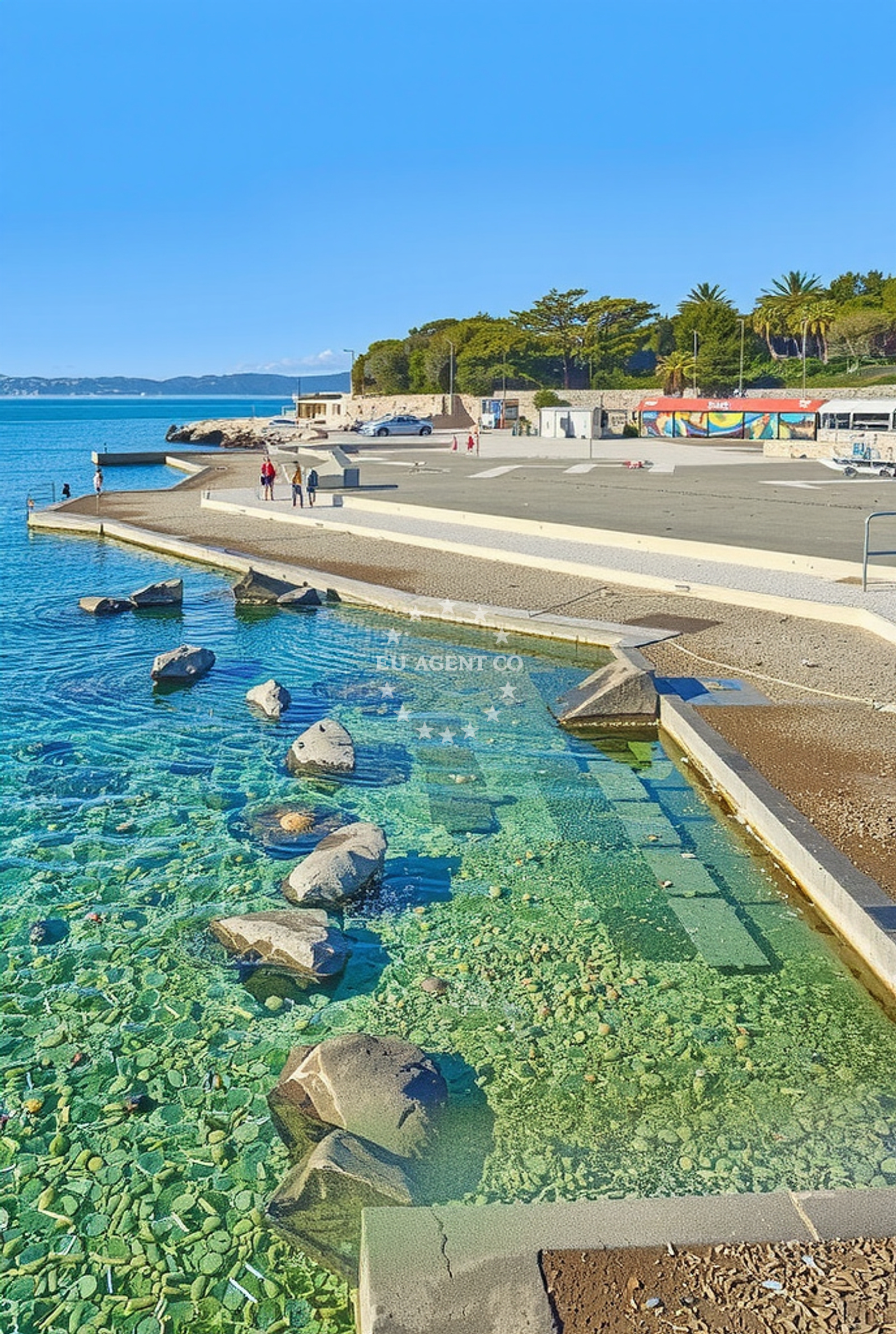 Additional view of Novi beach in 20 Ulica kralja Tomislava, Novi Vinodolski