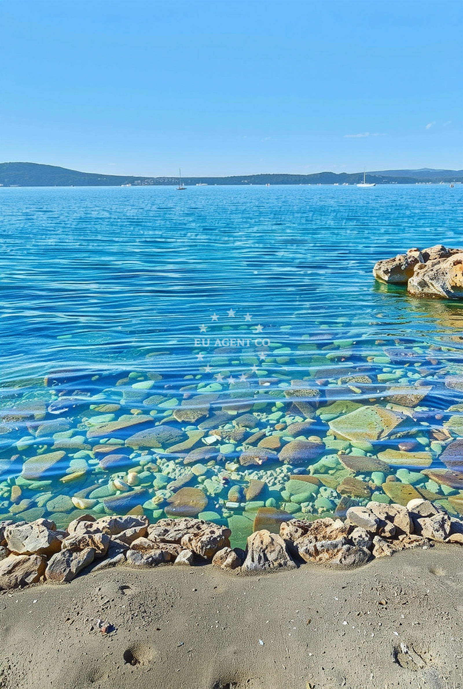 Additional view of Novi Marina beach in 10 Stjepana Mazuranića Erdgeschoss, Novi Vinodolski
