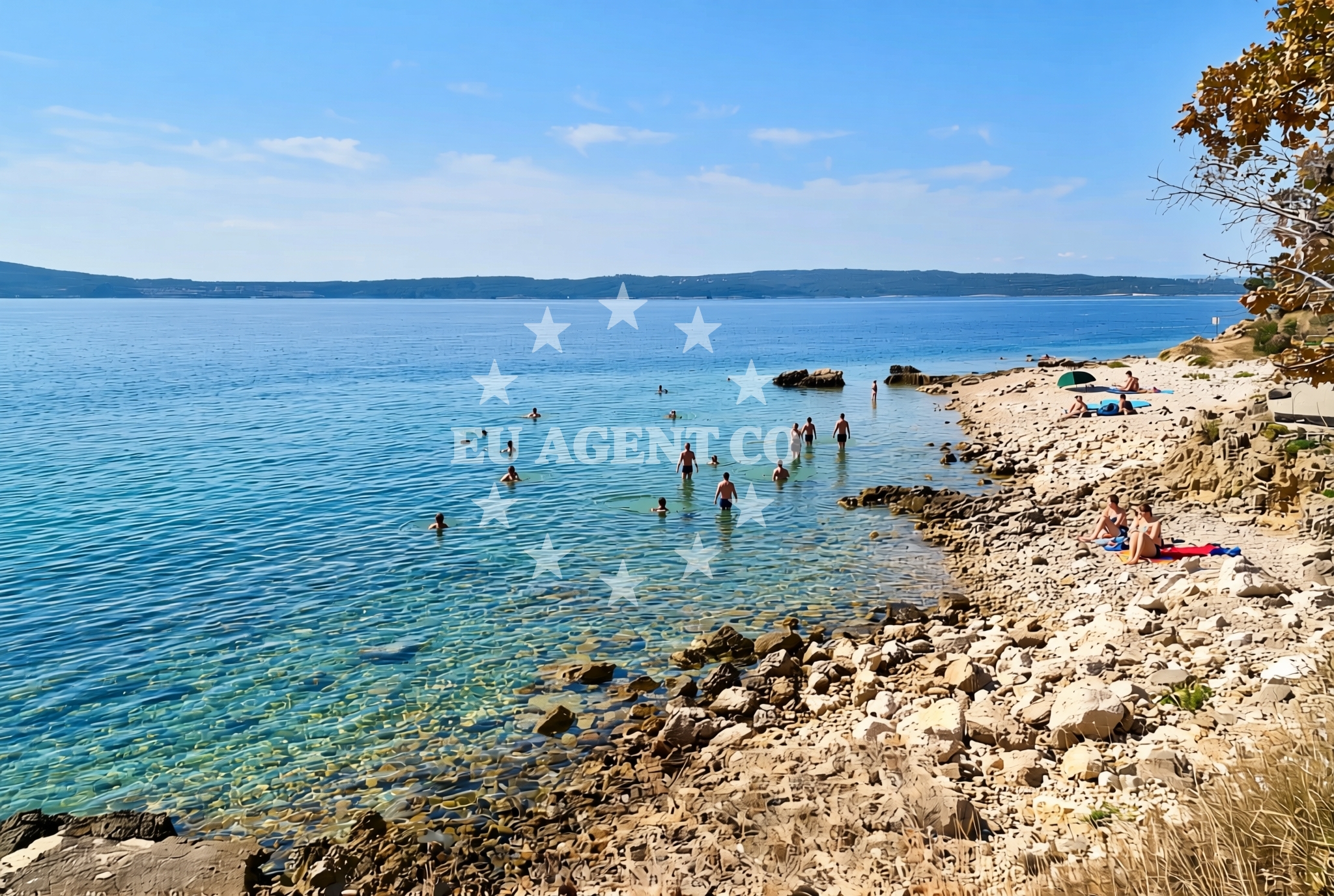Overview of Novi Vinodolski: beaches and coves (9) in Novi Vinodolski
