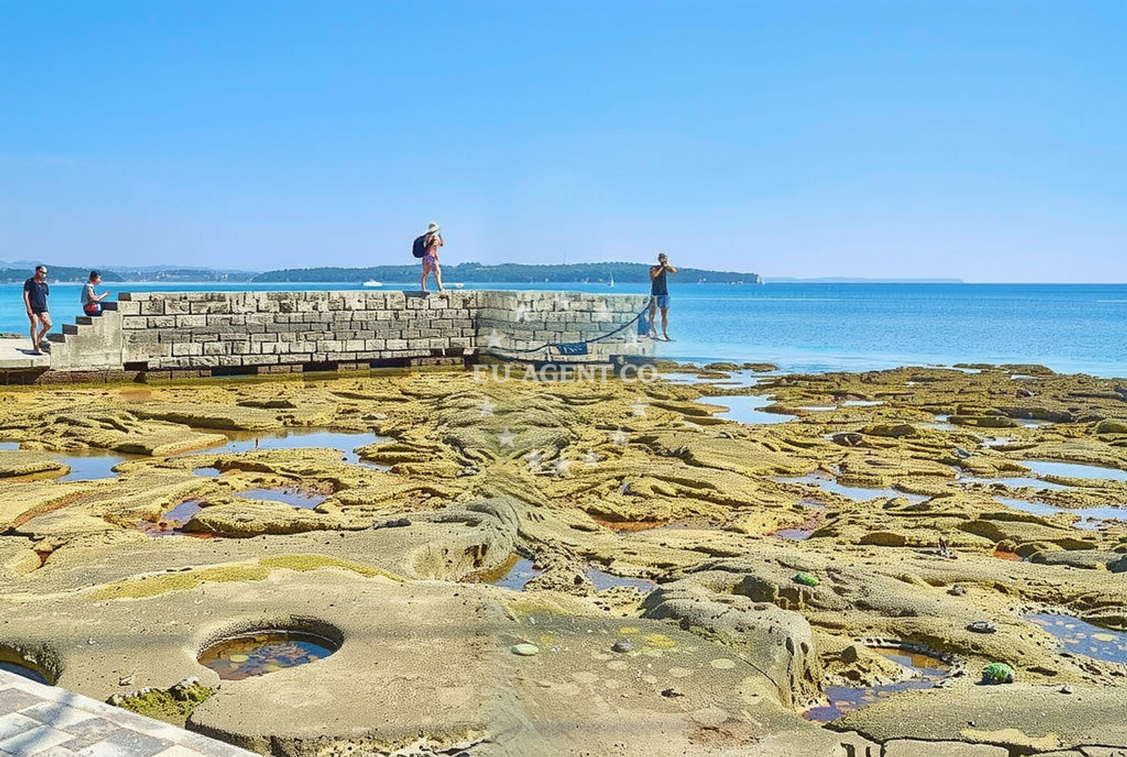 Additional view of Novigrad beach in 24 Ulica Gradska vrata, Novigrad Istria