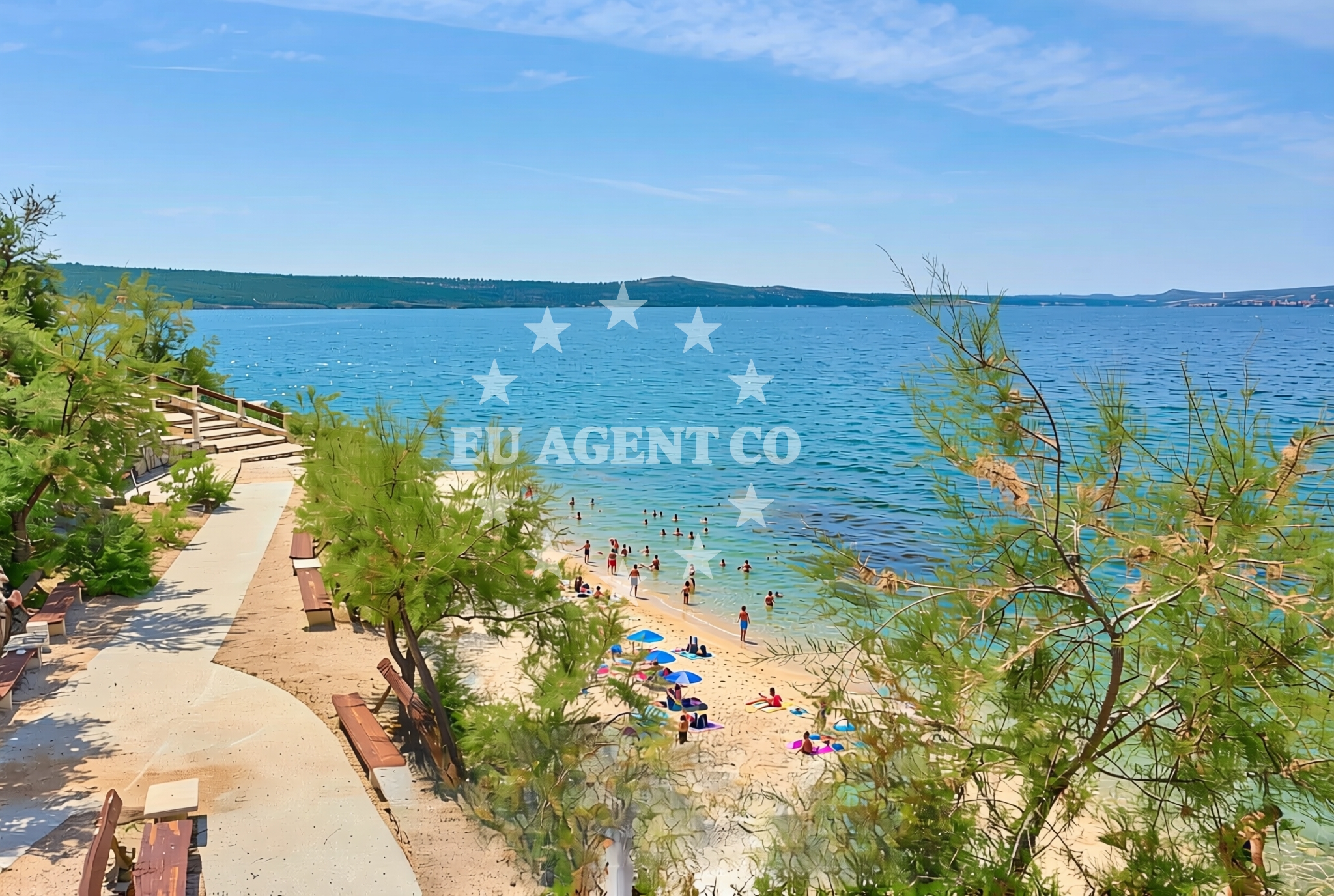 Additional view of Novigrad (Zadarska županija): beaches and coves (10) in Novigrad (Zadarska županija)