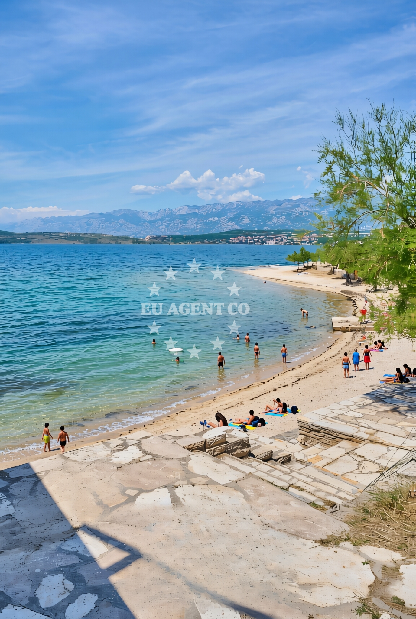 Additional view of Novigrad (Zadarska županija): beaches and coves (10) in Novigrad (Zadarska županija)