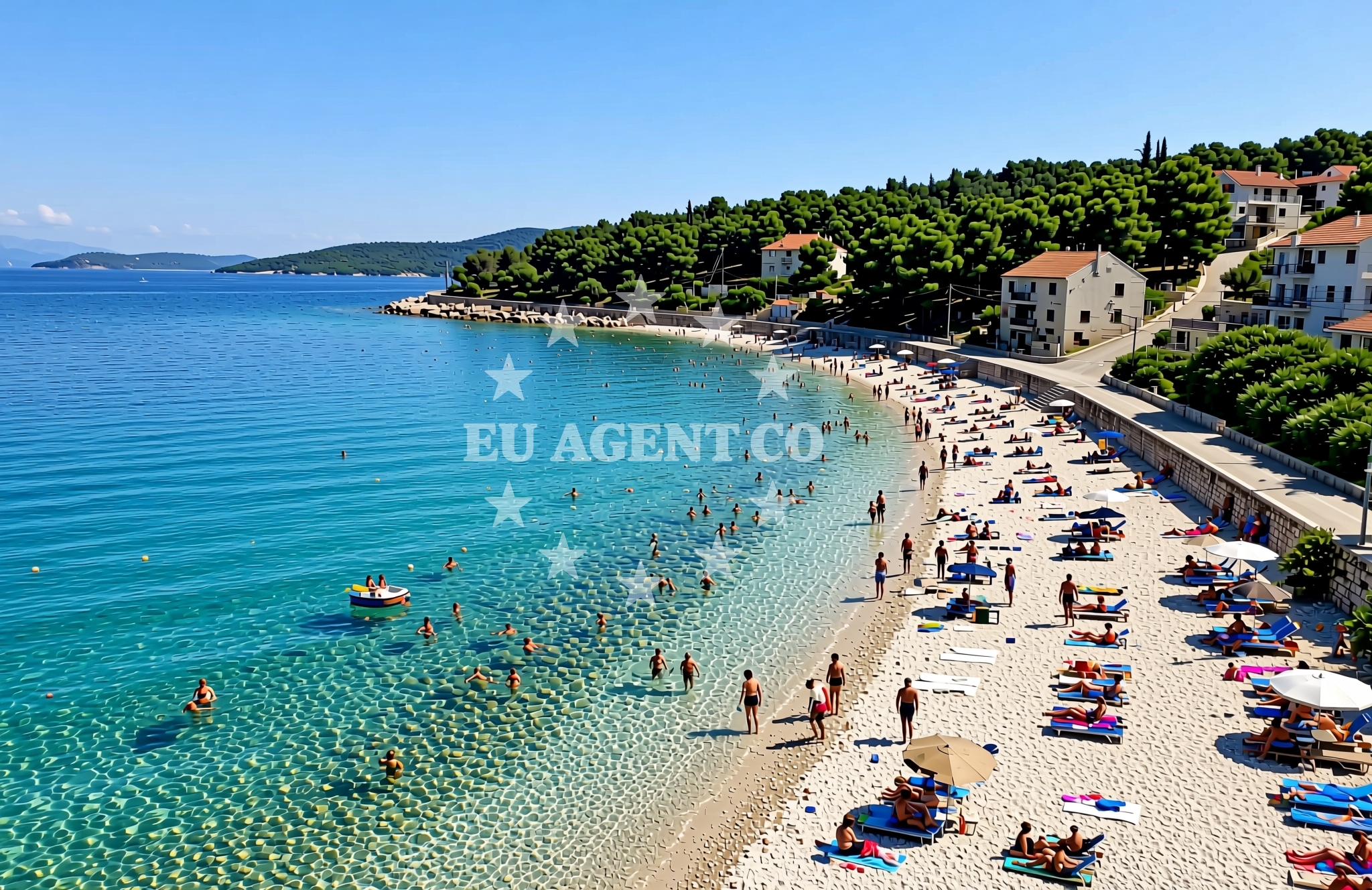 Additional view of Nozdra vela, Kaprije (Kaprije) Beach in Nozdra vela