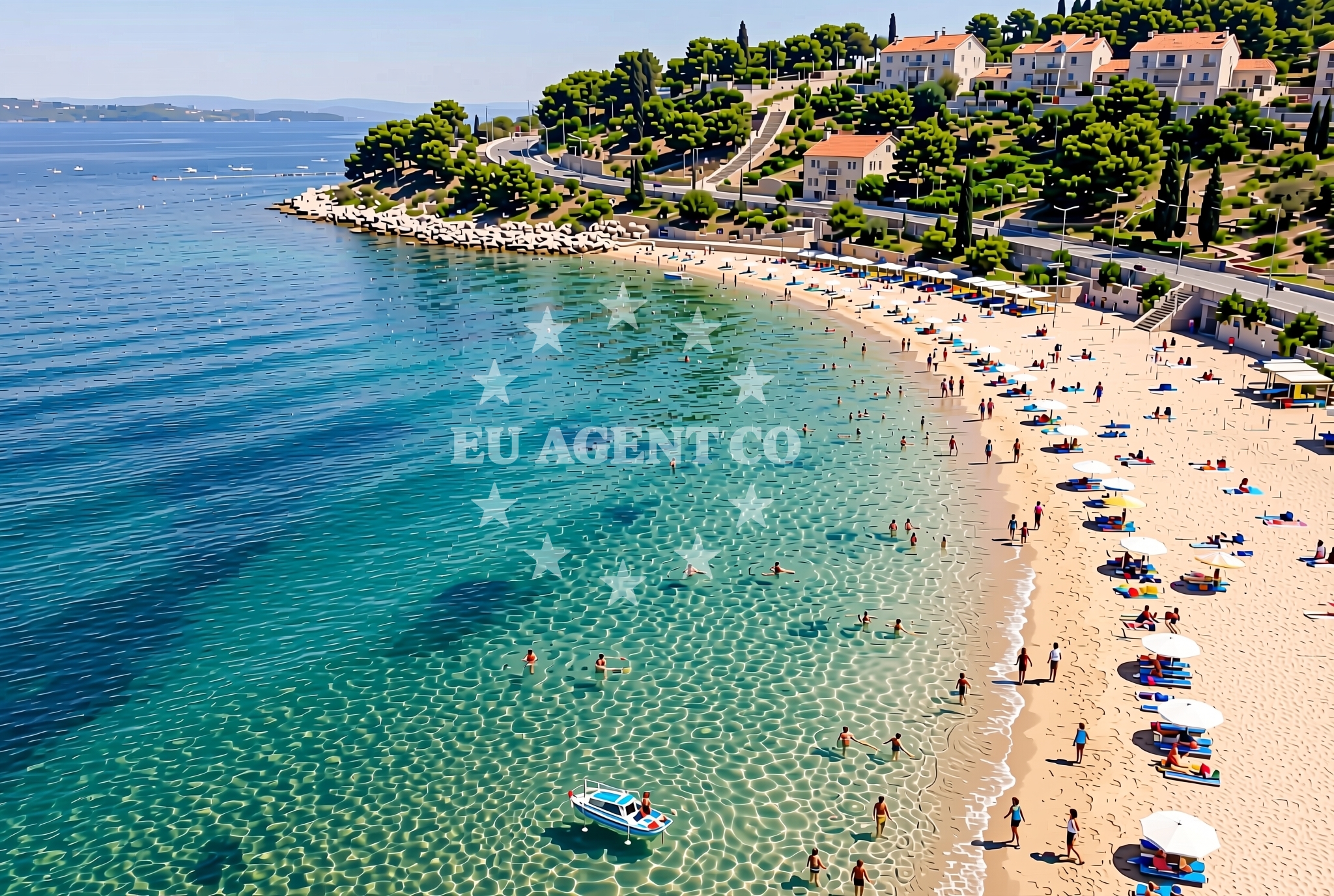 Additional view of Nozdra vela, Kaprije (Kaprije) Beach in Nozdra vela