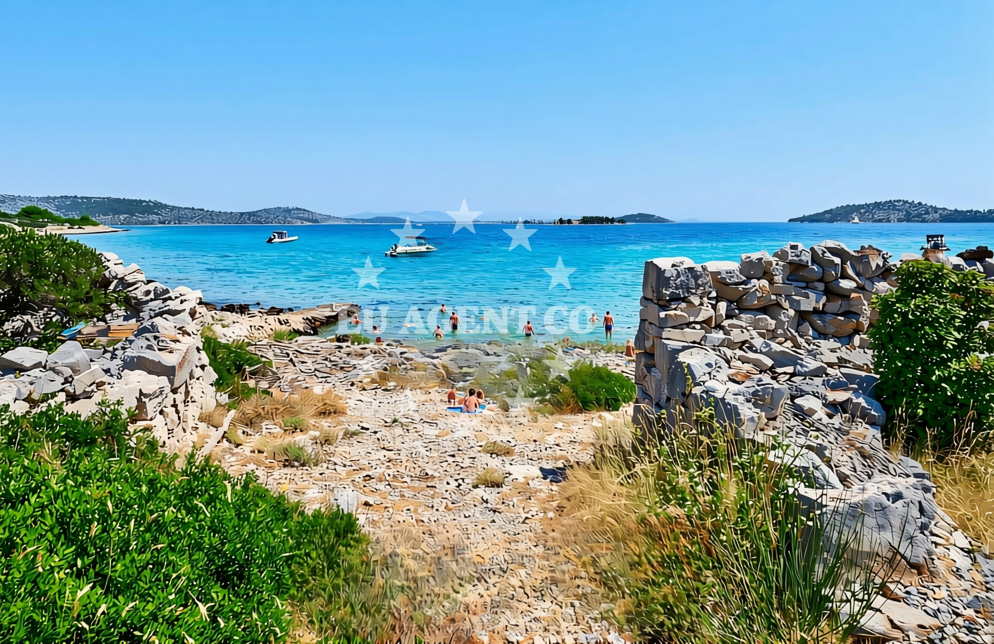 Additional view of Nozdra vela, Kaprije (Kaprije) Beach in Nozdra vela
