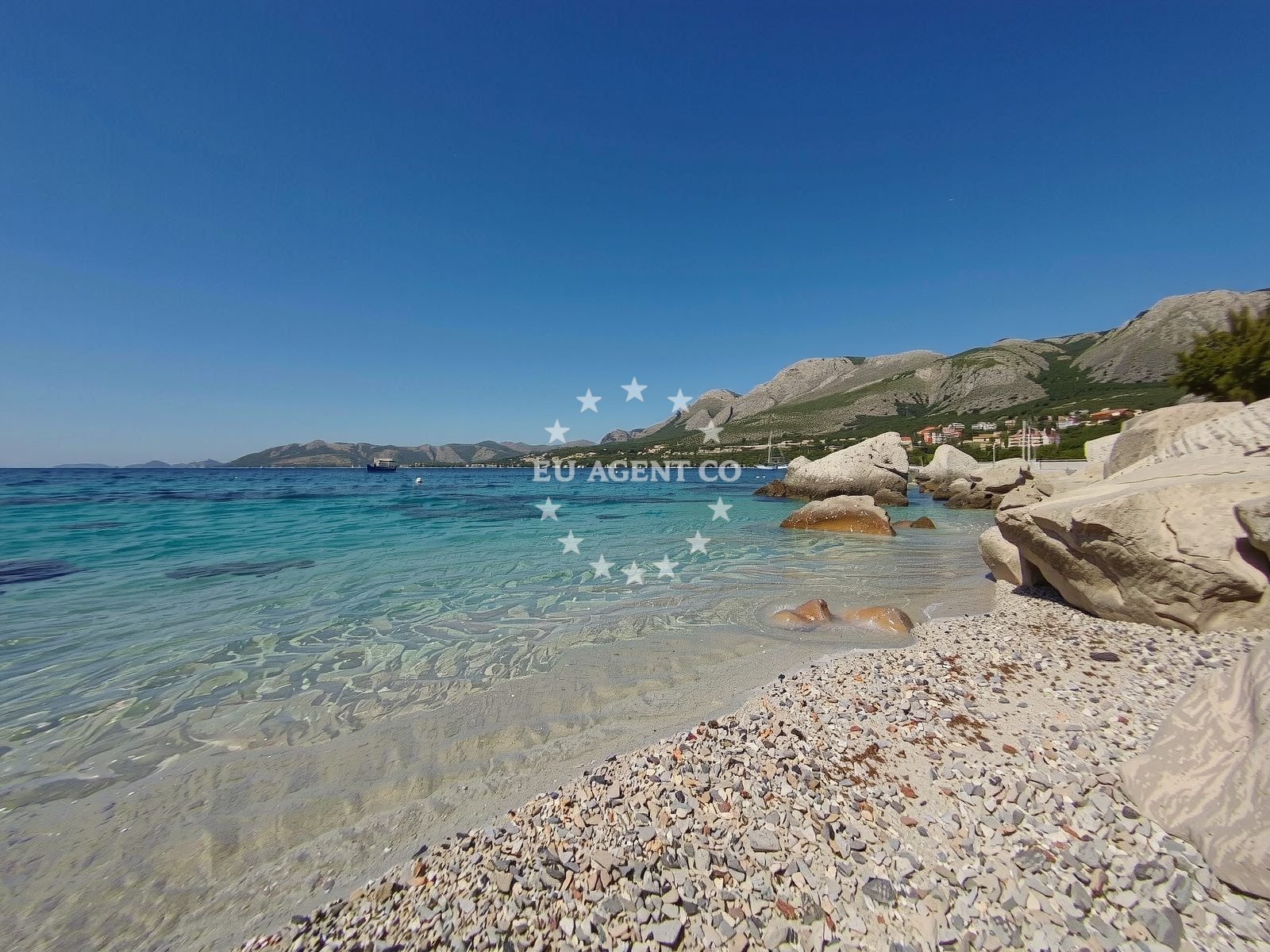 Additional view of Nudist FKK beach Dubrovnik in Plat 18, Mlini