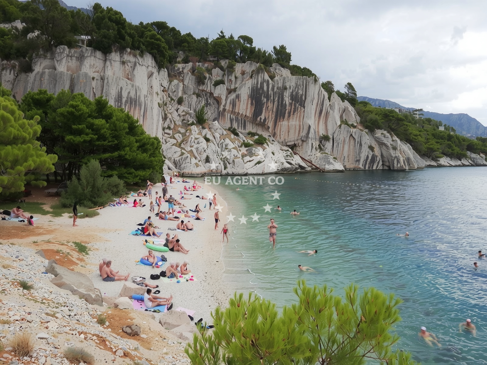 Additional view of Nugal beach in Dubrova?ka 77, Makarska