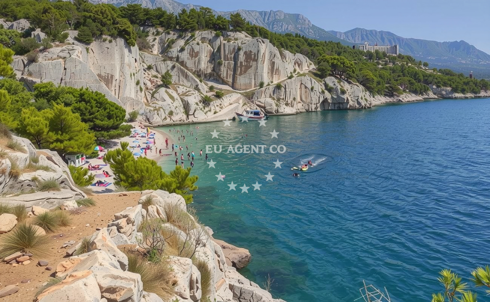 Additional view of Nugal beach in Dubrova?ka 77, Makarska