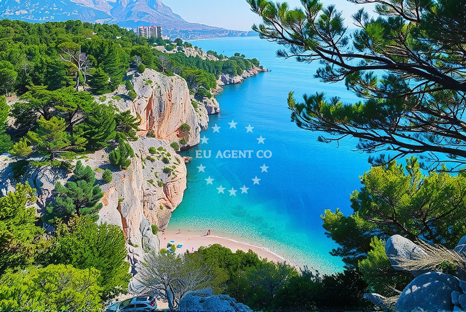 Additional view of Nugal beach in Dubrova?ka 77, Makarska