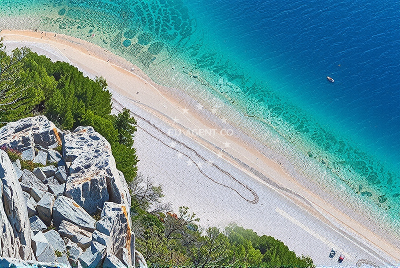 Additional view of Nugal beach in Dubrova?ka 77, Makarska